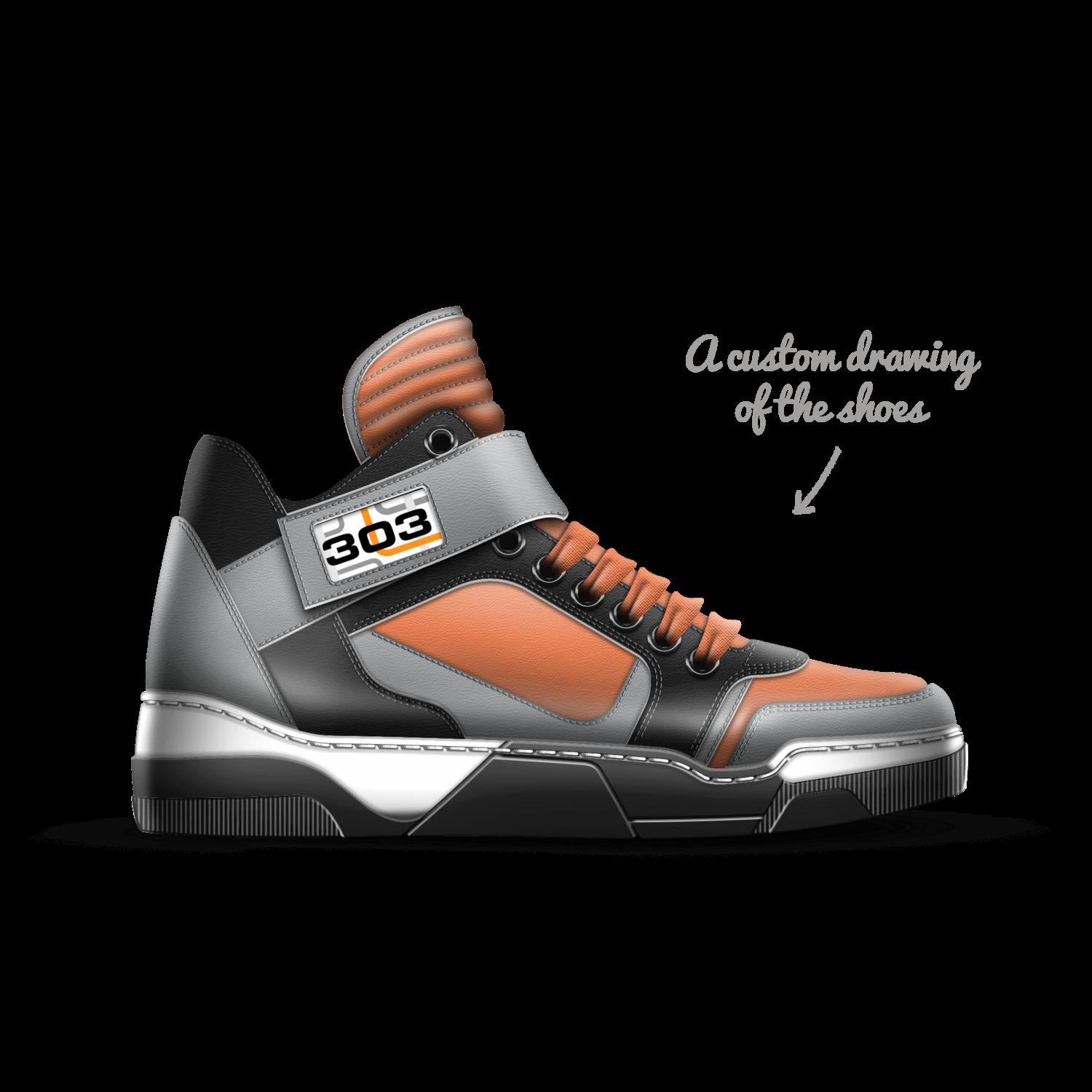 KICKS 303 A Custom Shoe concept by B work Footwear
