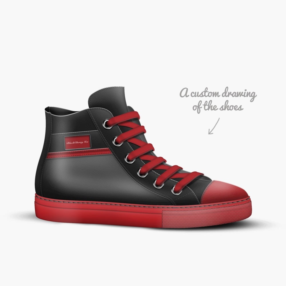 31 BlackCherry Ice limited edition shoe 31 BlackCherry Ice artisan made in Italy shoes by Ali Tomineek