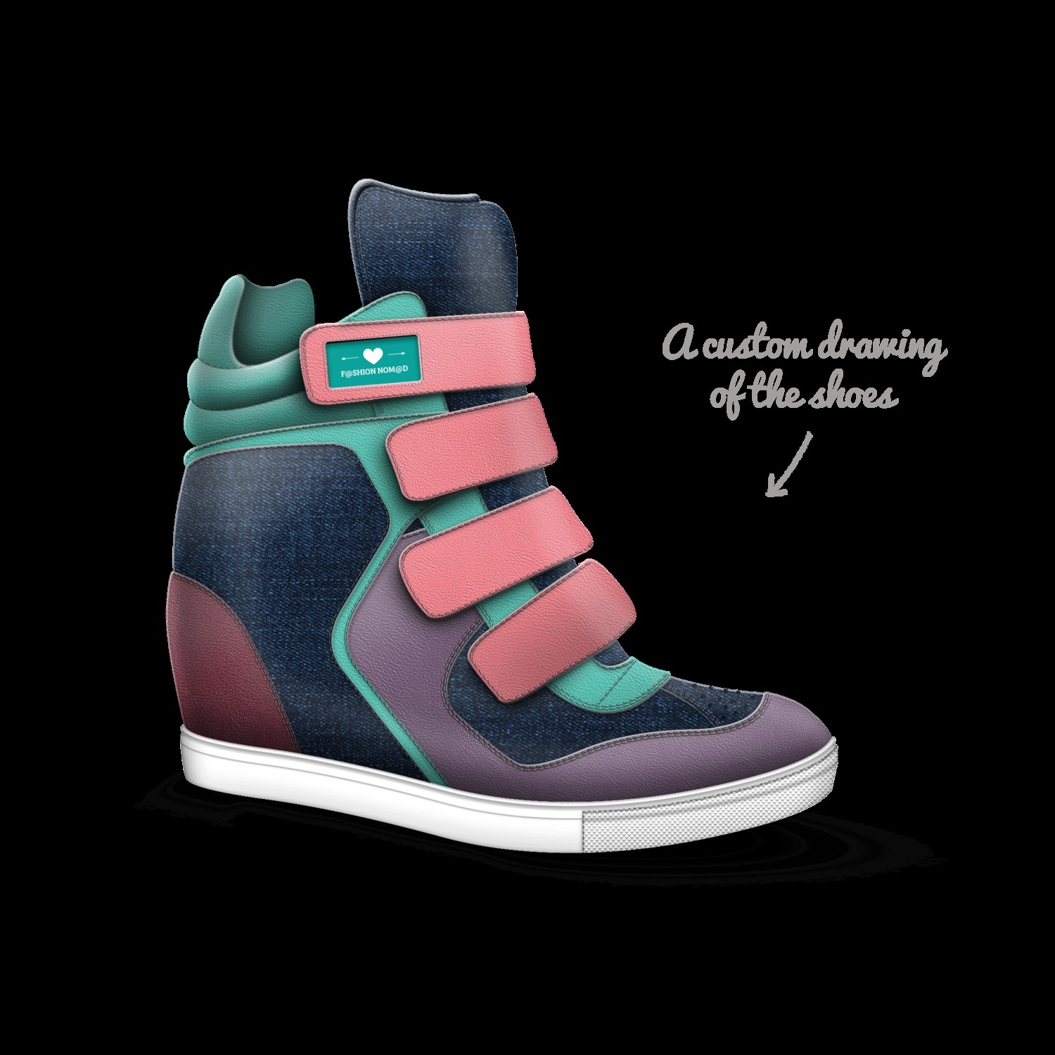 Roxy sale wedge sneakers