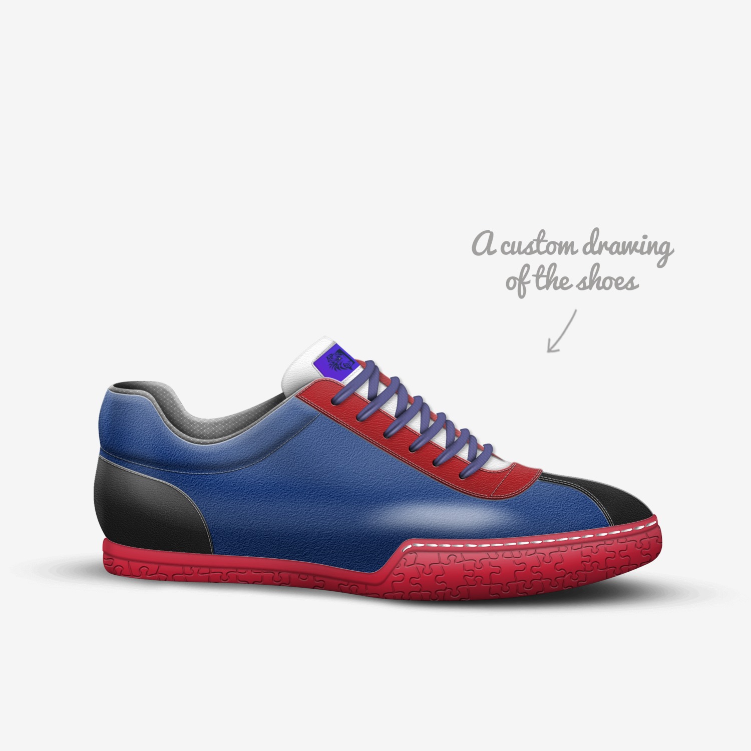 Artemis  custom made in Italy shoes by Joseph Collings | Sketch view
