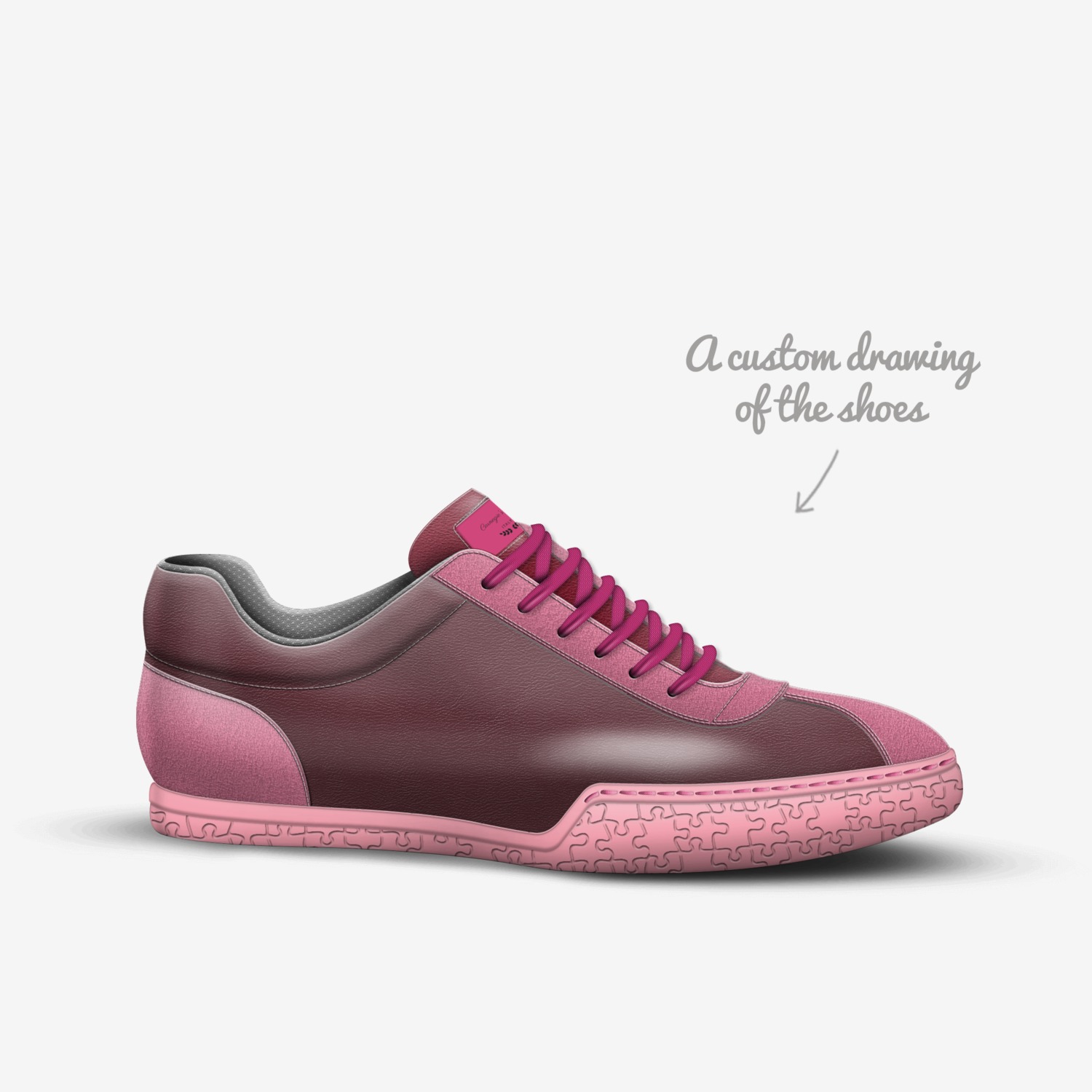 Carnegie's Craft custom made in Italy shoes by Chassica Griffin | Sketch view