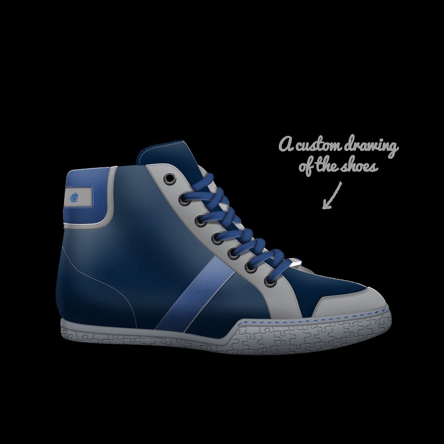 Krush A Custom Shoe concept by Arkaidian Black