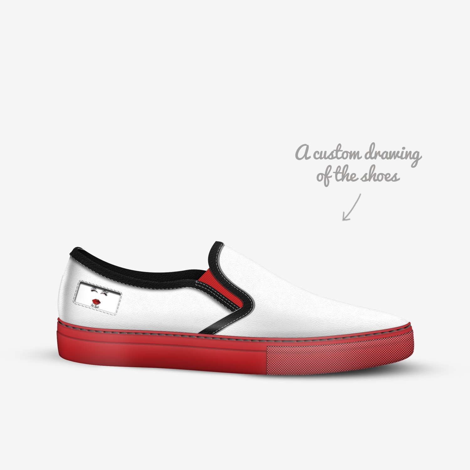 Be ALadi  custom made in Italy shoes by Robert Wynder | Sketch view
