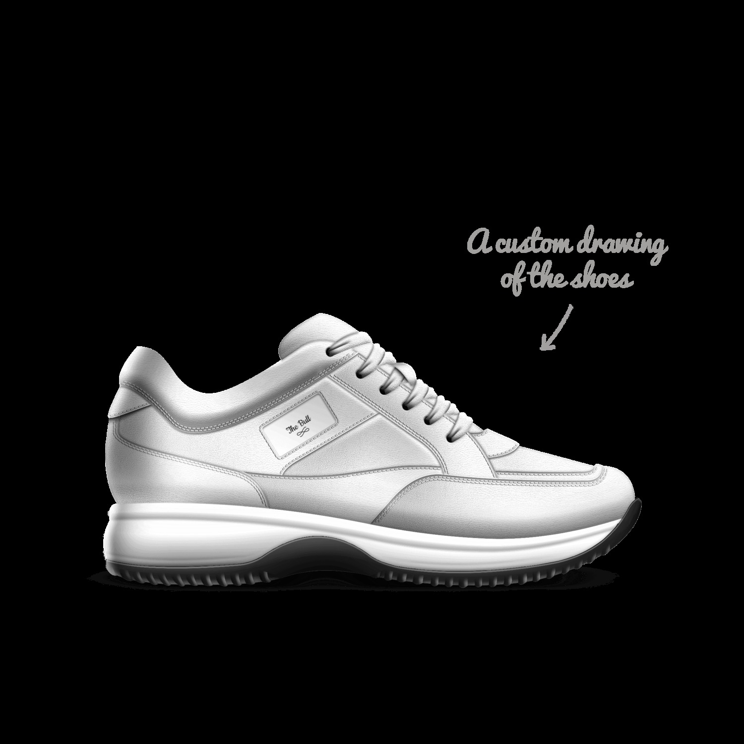The bull top shoes
