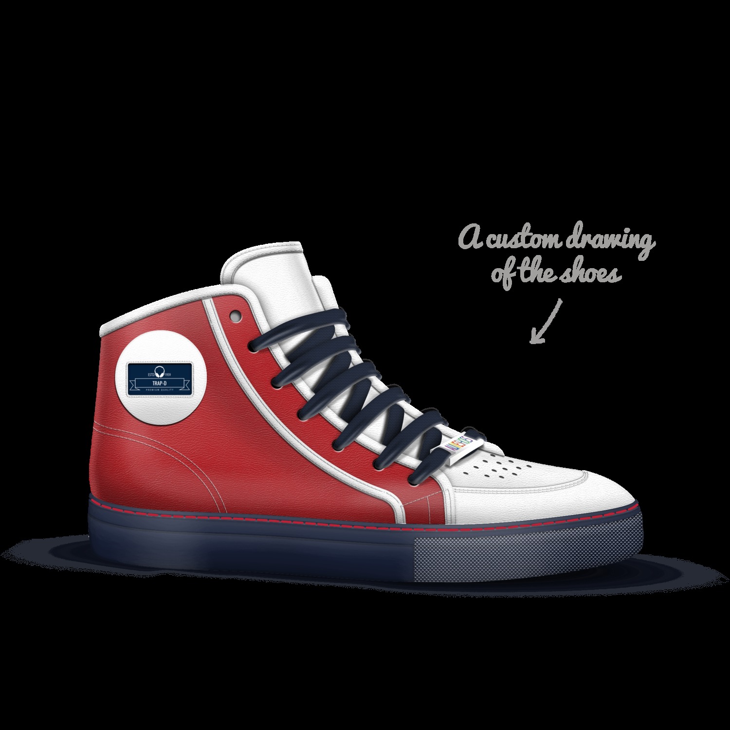 Trap shoes top