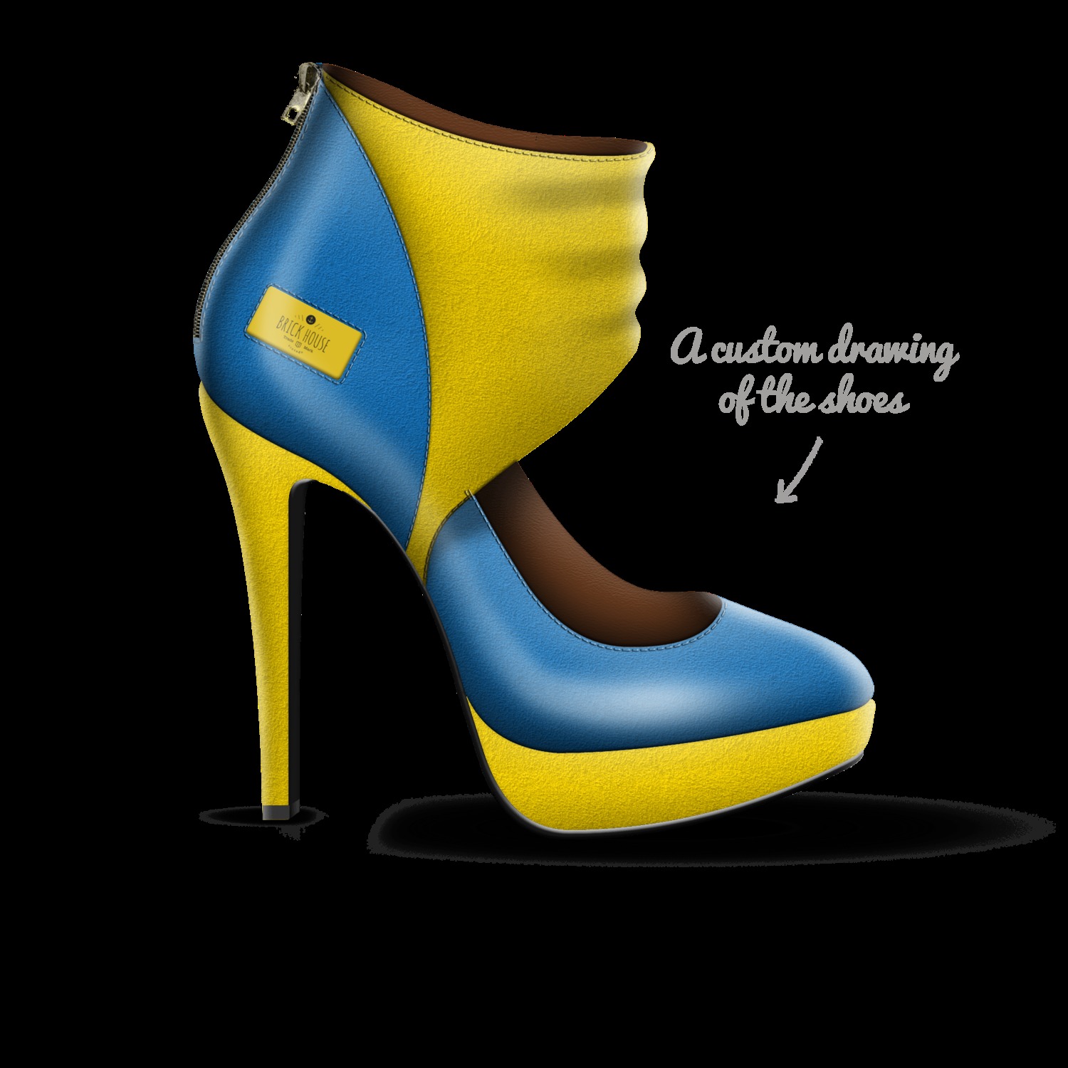 platform house shoes