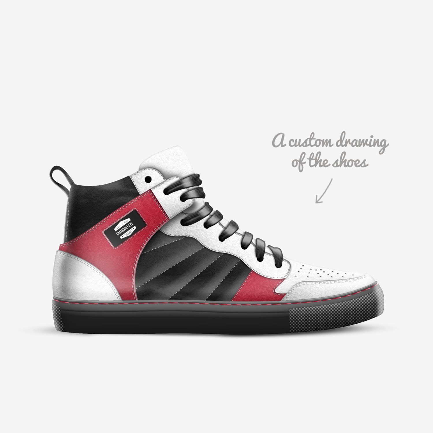 Diamond Eye | A Custom Shoe concept by Robert Johnson