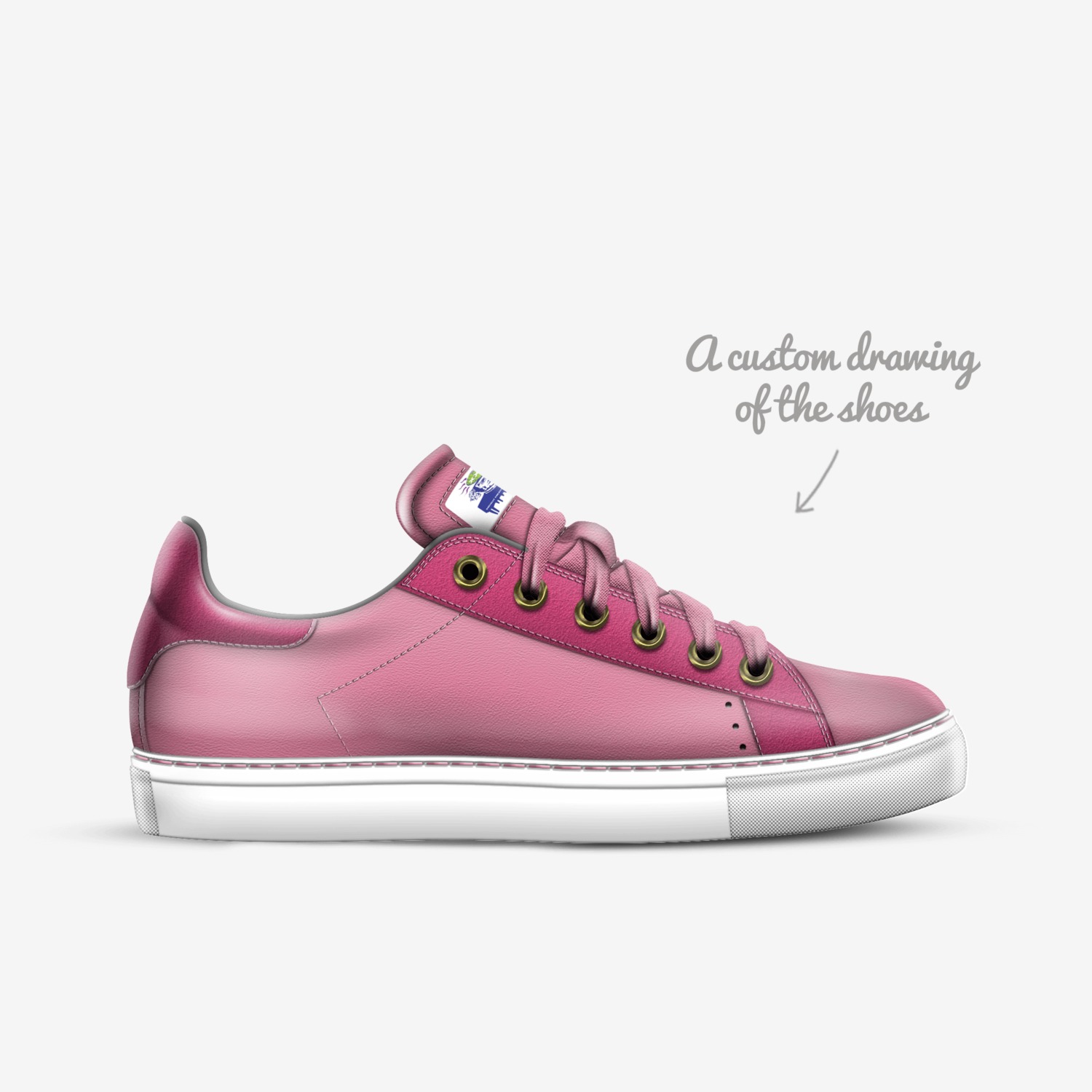 Lover'n Genius  custom made in Italy shoes by Nazir Allford | Sketch view