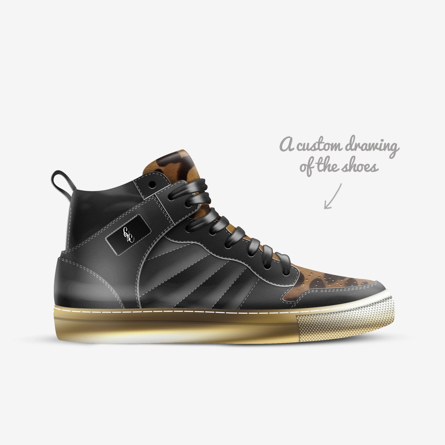CHYLL GODZ 713 custom made in Italy shoes by Chyn² Chylla | Sketch view
