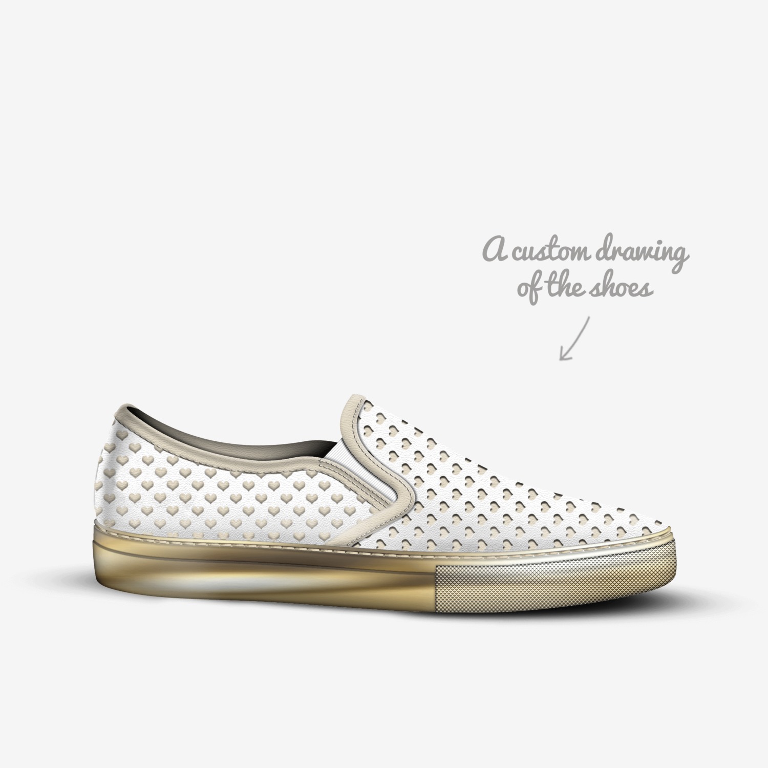 Siramed custom made in Italy shoes by Theodora Howard | Sketch view