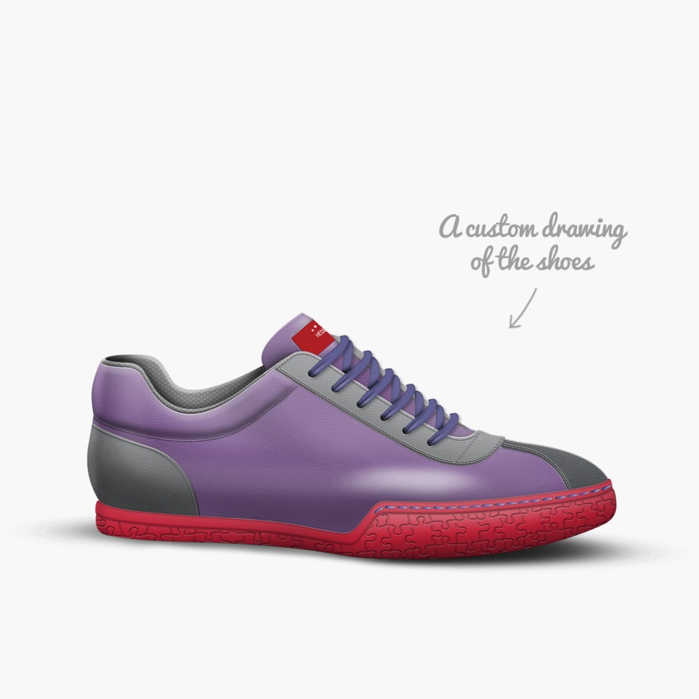 Hedd limited edition shoe Hedd artisan made in Italy shoes by Evette Henderson