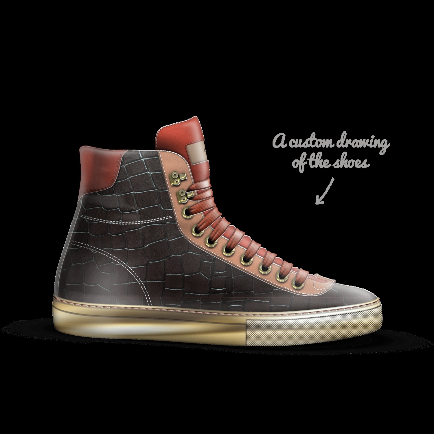 A Custom Shoe concept by Edward Manning