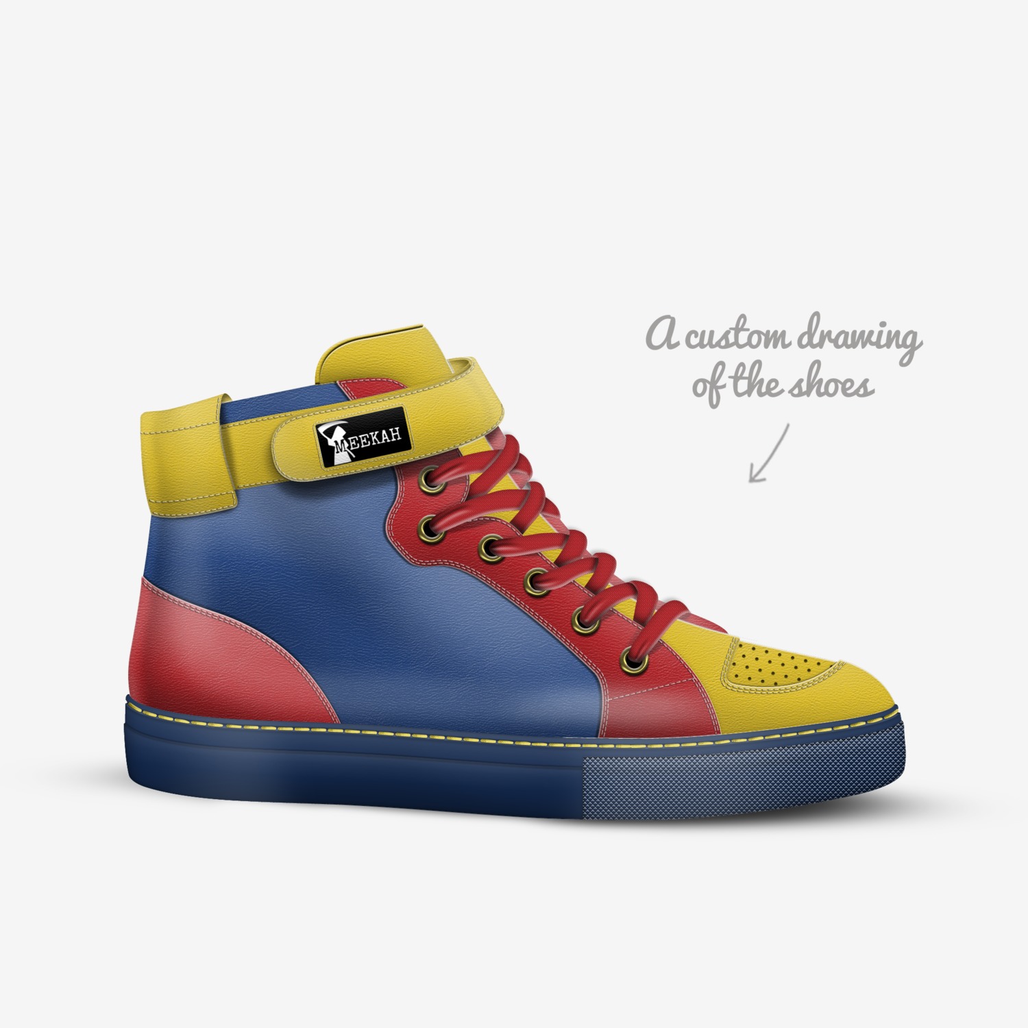 Custom shoe by mezlah size 9 M33KAH | A Custom Shoe concept by Malik Hinds main image 2