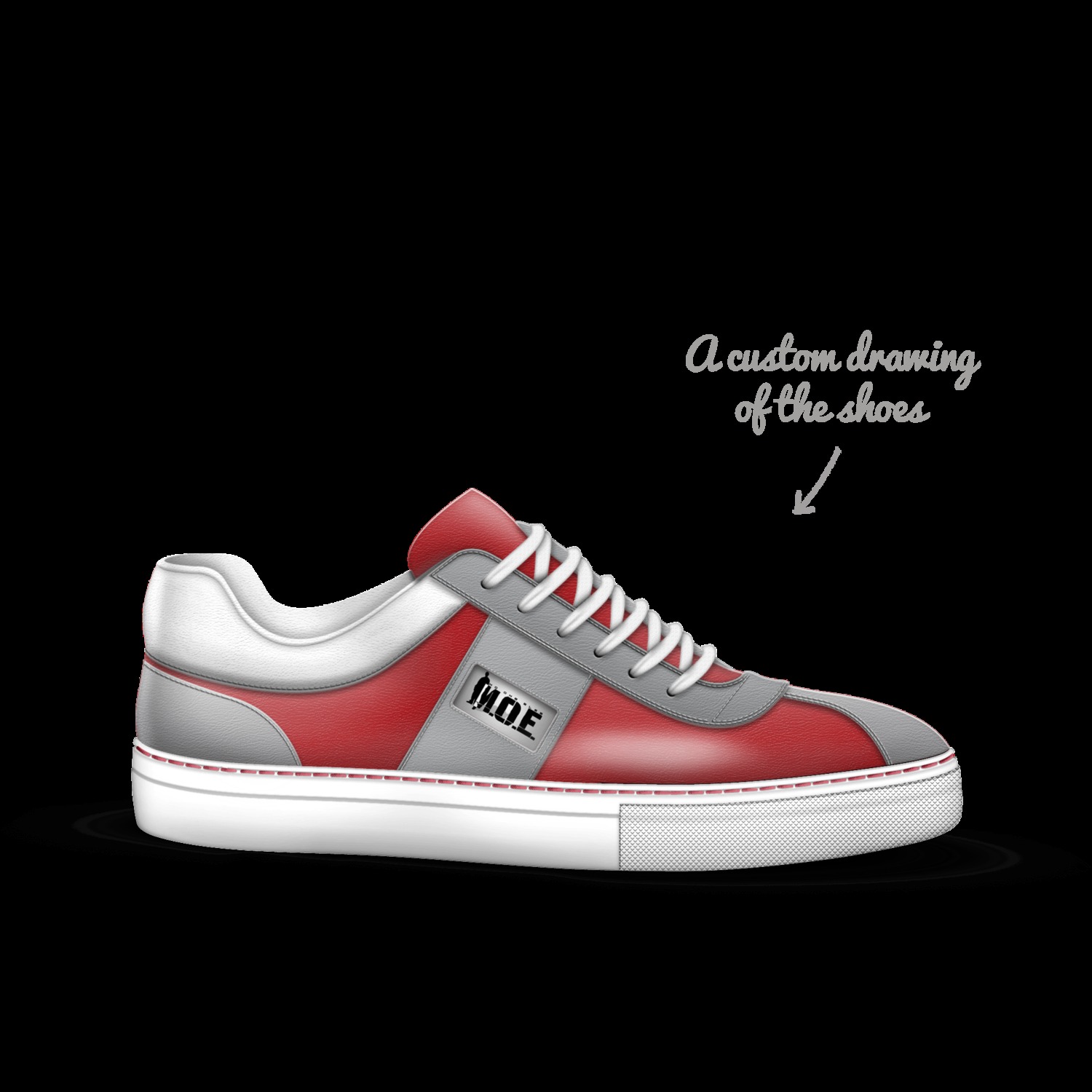 N.O.E A Custom Shoe concept by Noe Gonzalez