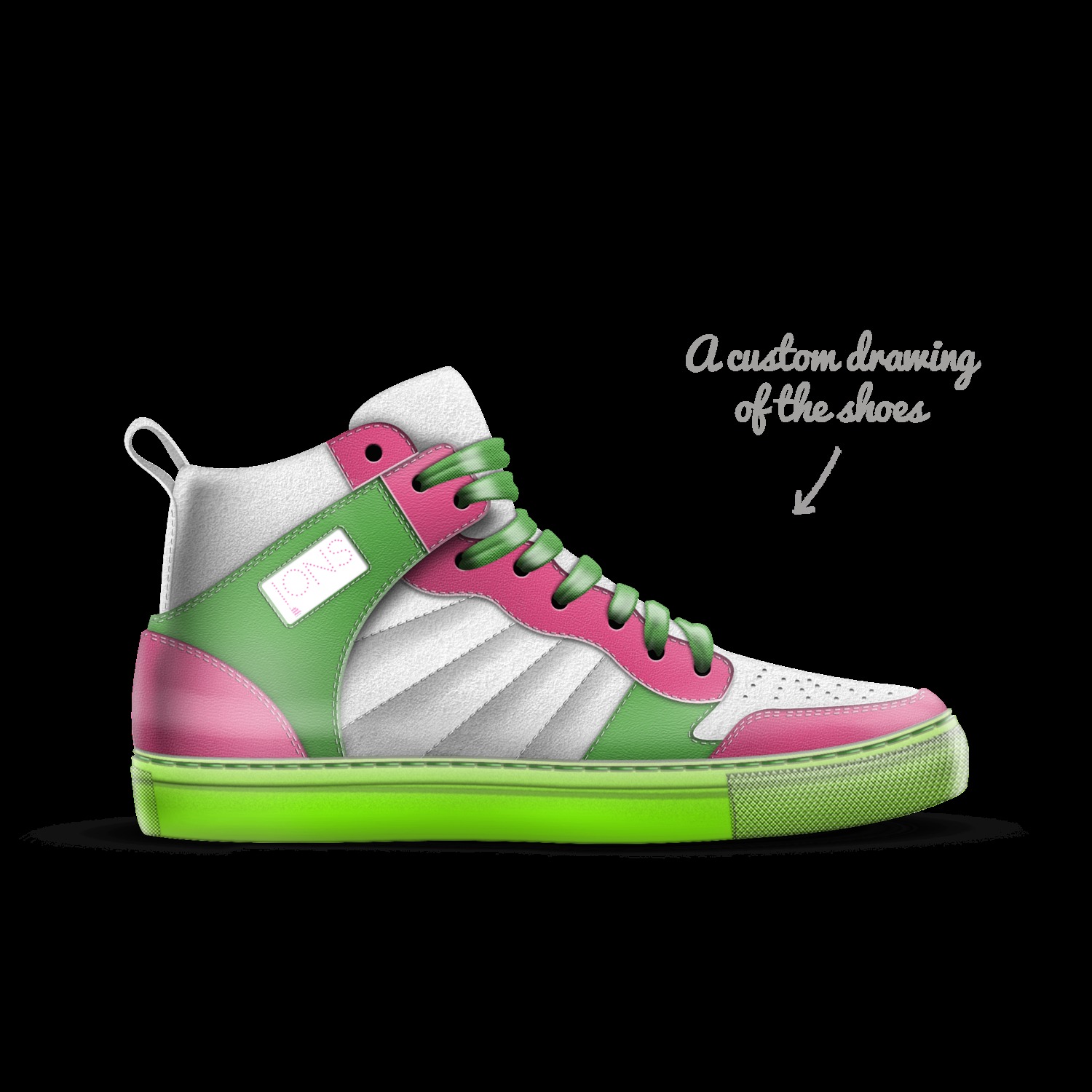 Watermell-Own | A Custom Shoe concept by Holly Woods