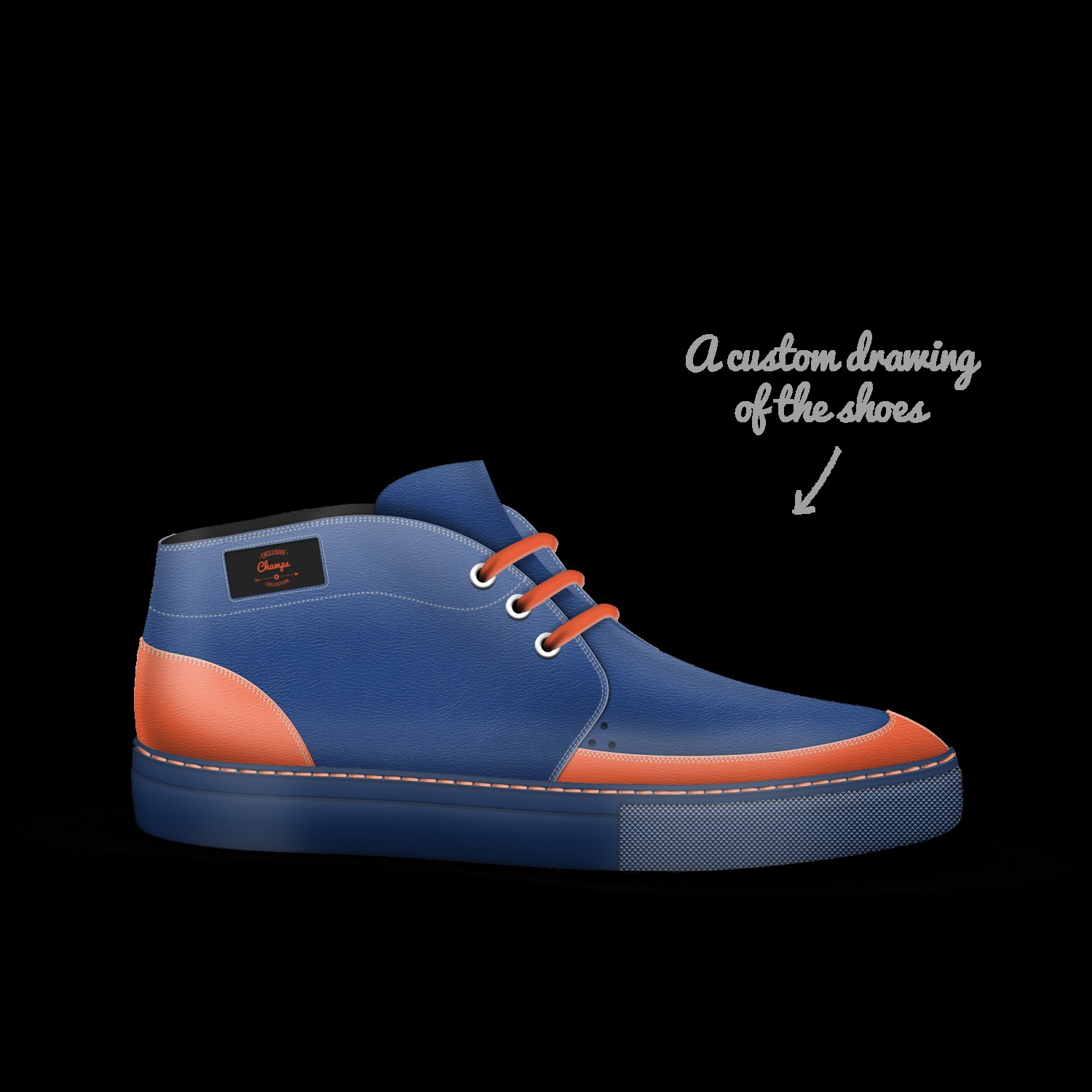 Champs A Custom Shoe concept by Elijah Martinez