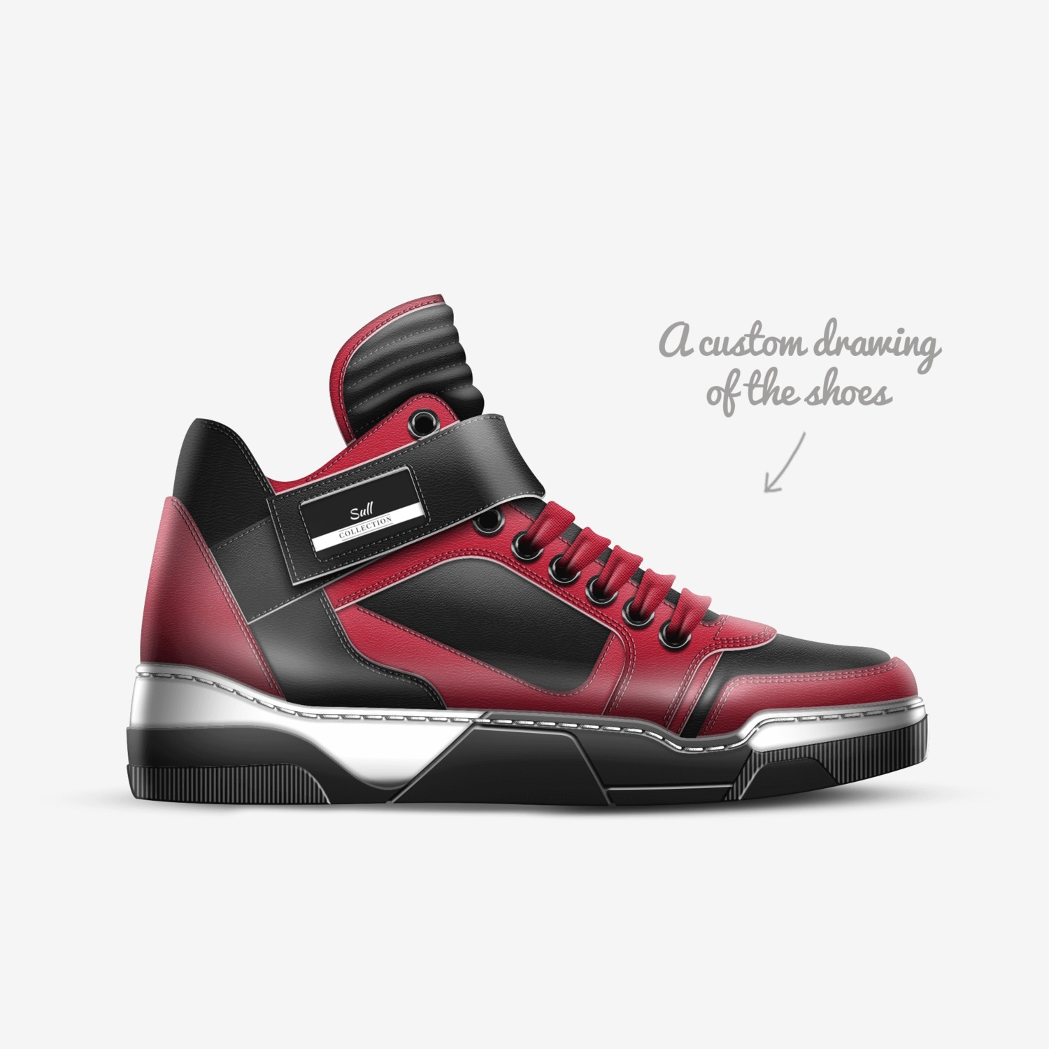 Sull custom made in Italy shoes by Johnny Sullivan | Sketch view