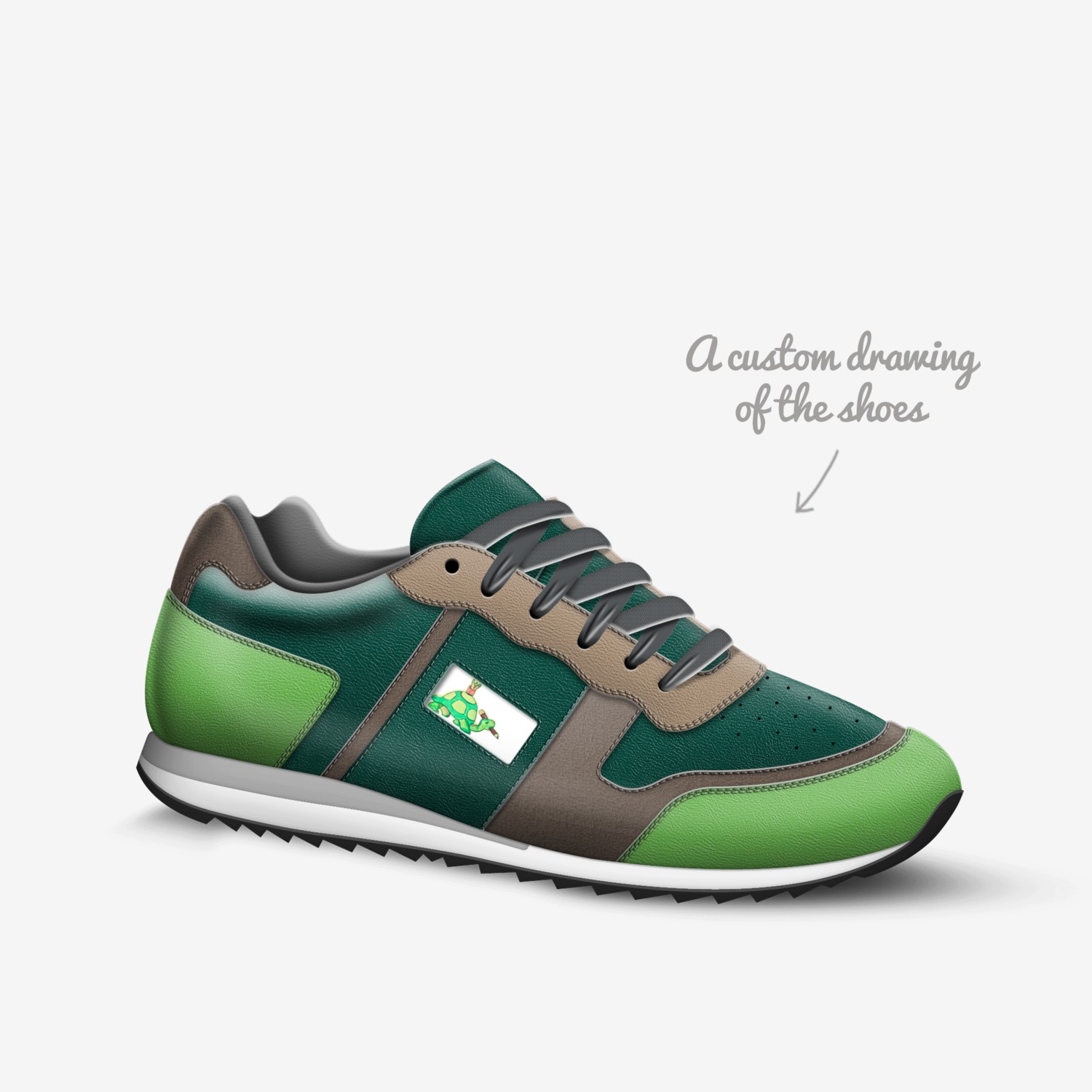 moving Lakposht custom made in Italy shoes by Fattaneh Bolourieh Asgari | Sketch view