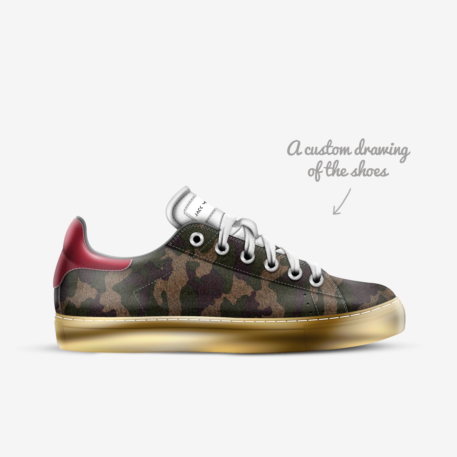Jack Manson custom made in Italy shoes by Jack Manson | Sketch view