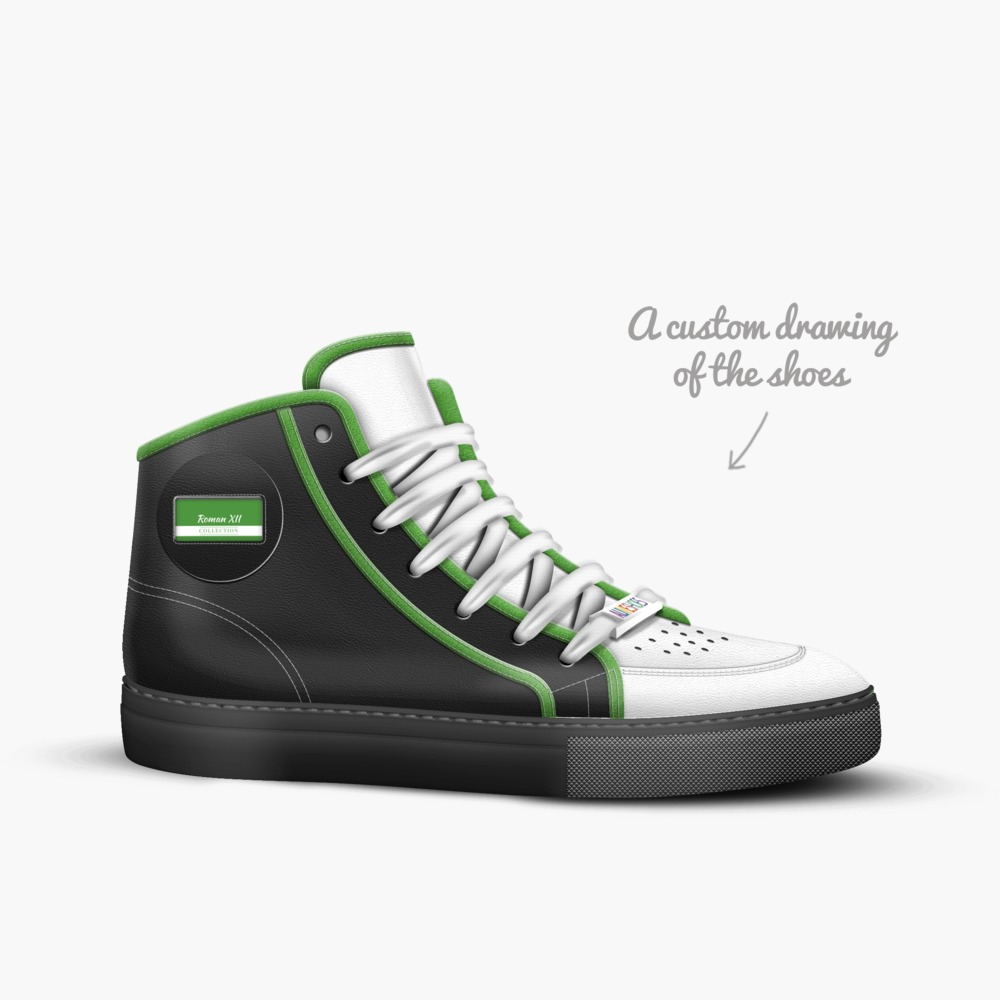 Roman 12's limited edition shoe Roman 12's artisan made in Italy shoes by Kalito Ayala
