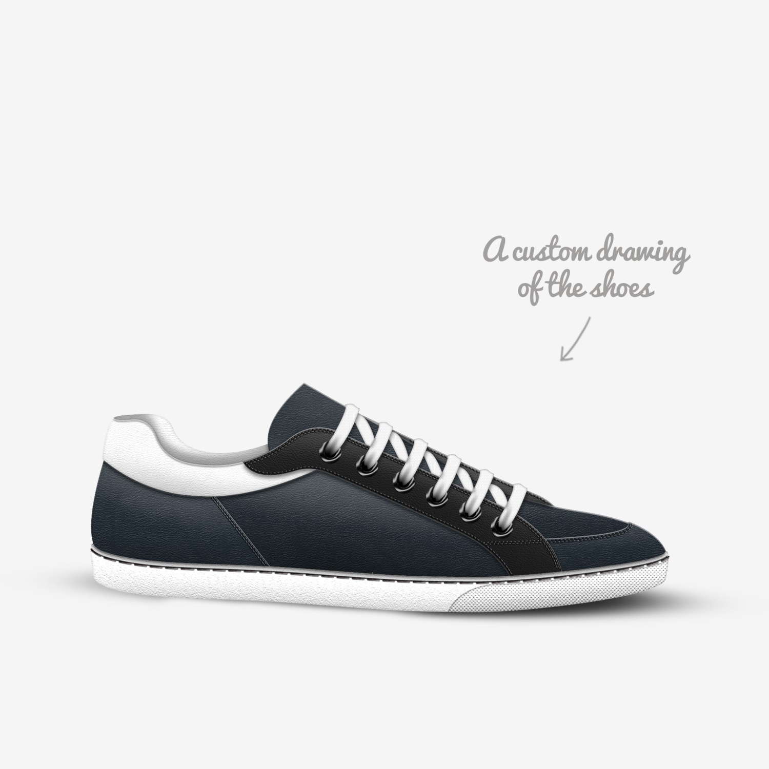 Giovane custom made in Italy shoes by Mivi Sf | Sketch view