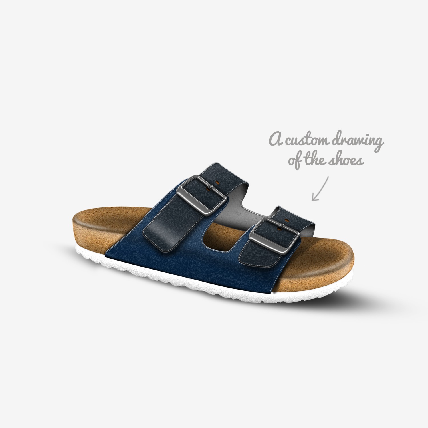 TIC TAC custom made in Italy shoes by Mivi Sf | Sketch view