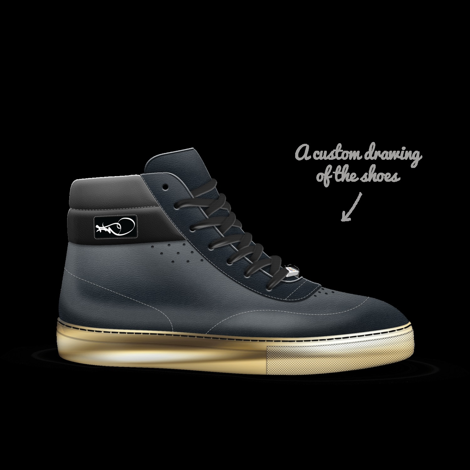A Custom Shoe concept by Andre Whitmore