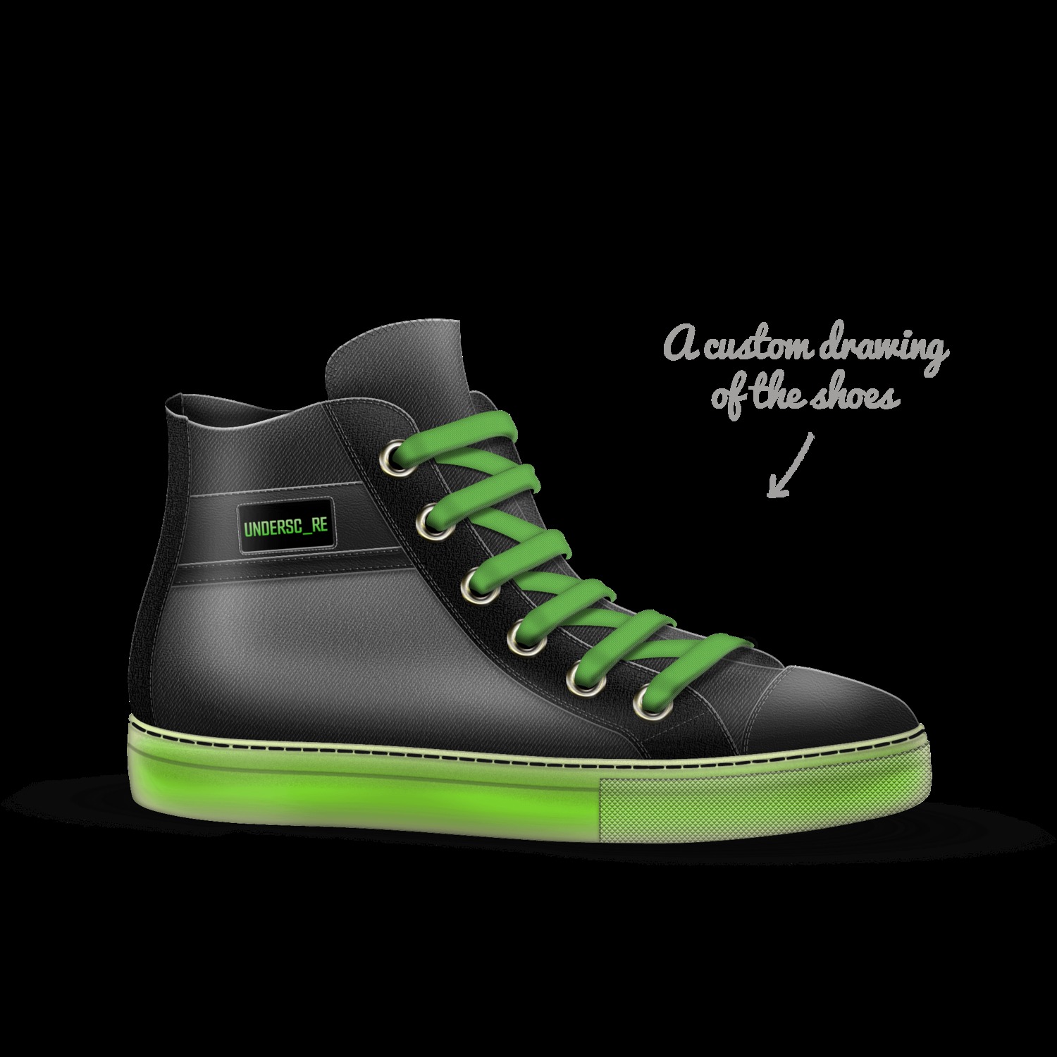 Underscore A Custom Shoe concept by Adam Taylor