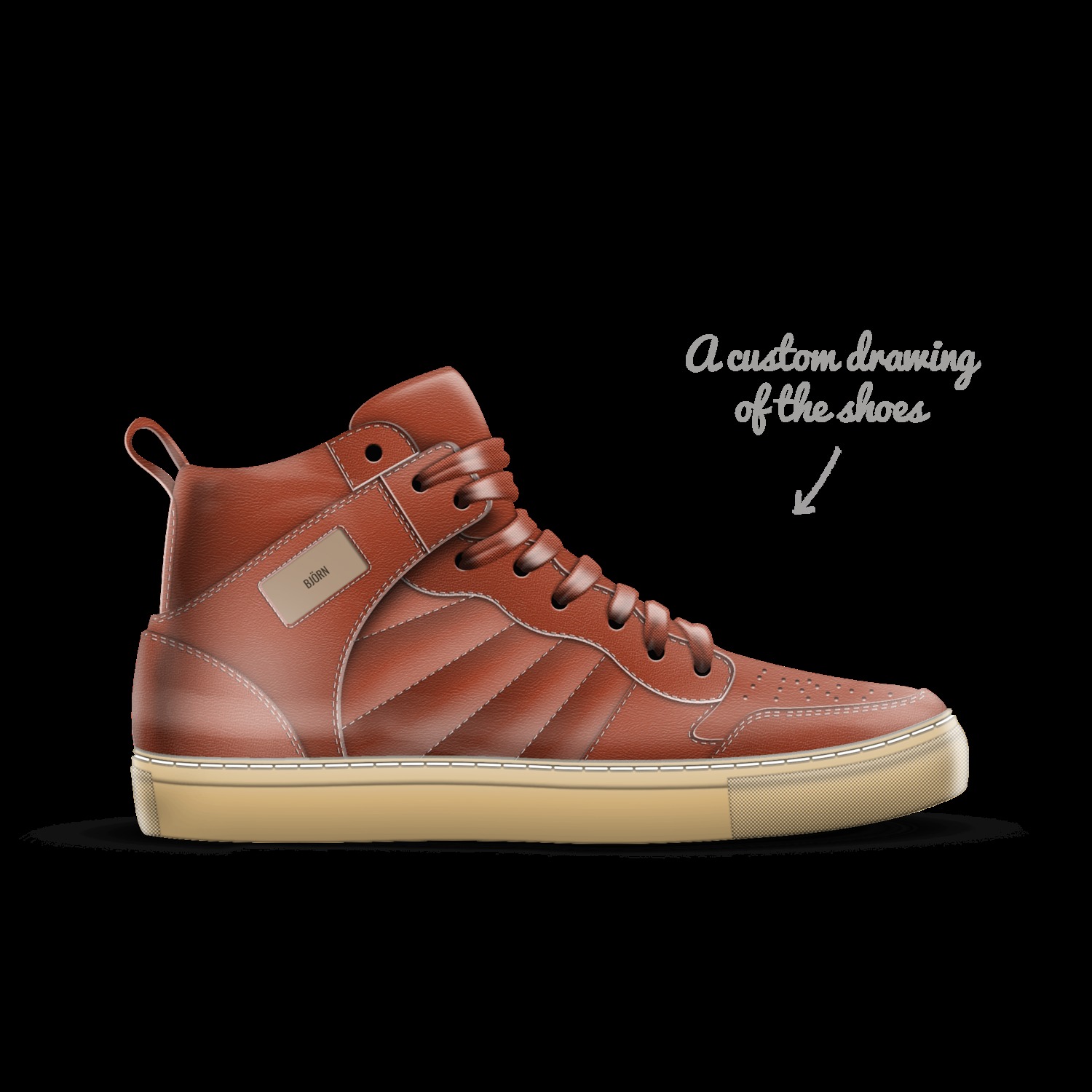 A Custom Shoe concept by Monique Gabriel