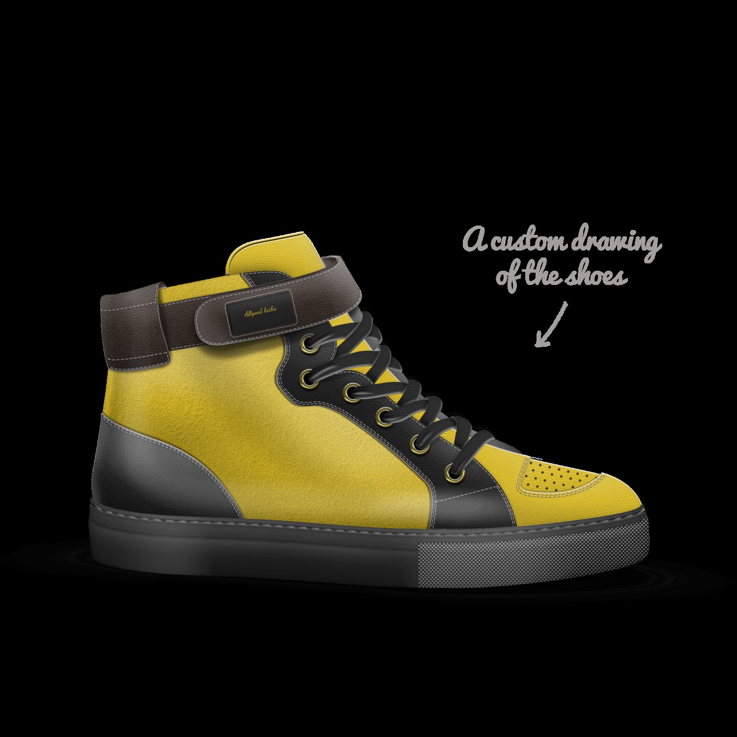 Allgood kicks A Custom Shoe concept by Chris Wyland