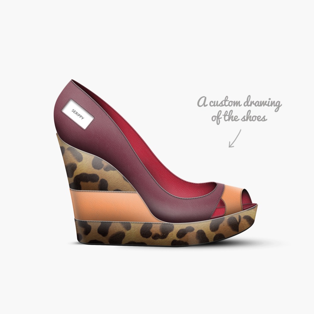 SERIPPY limited edition shoe SERIPPY artisan made in Italy shoes by Sherelle Rippy
