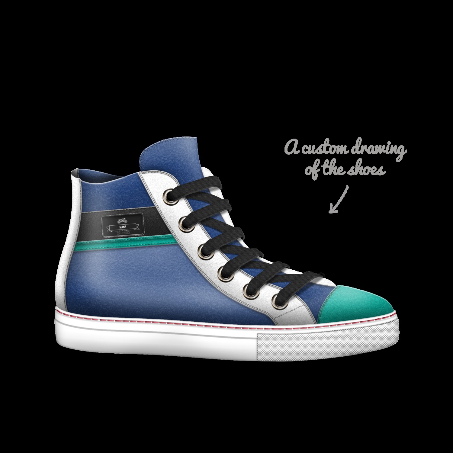 manz | A Custom Shoe concept by Moesha Shand