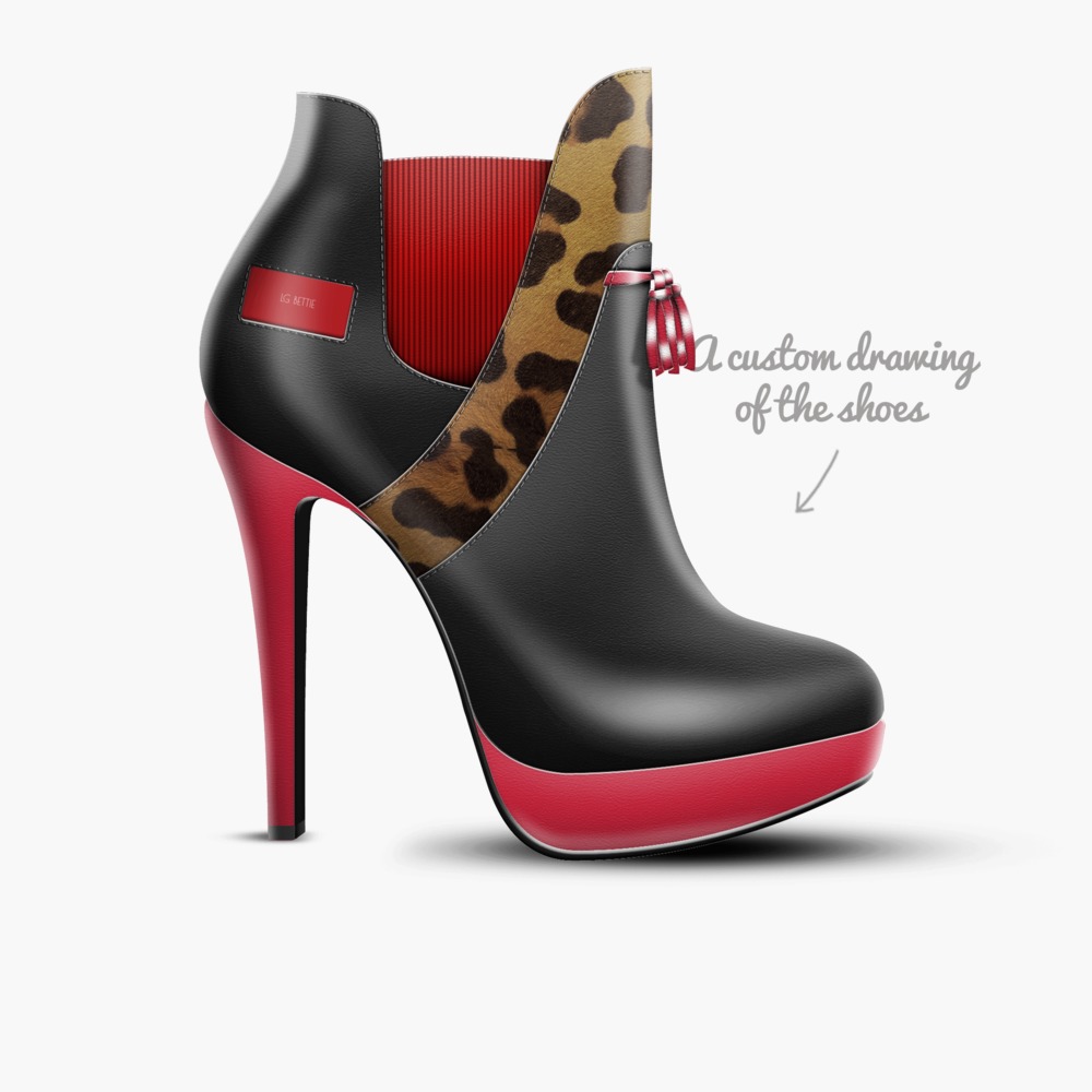 LG Bettie limited edition shoe LG Bettie artisan made in Italy shoes by Lady Grey