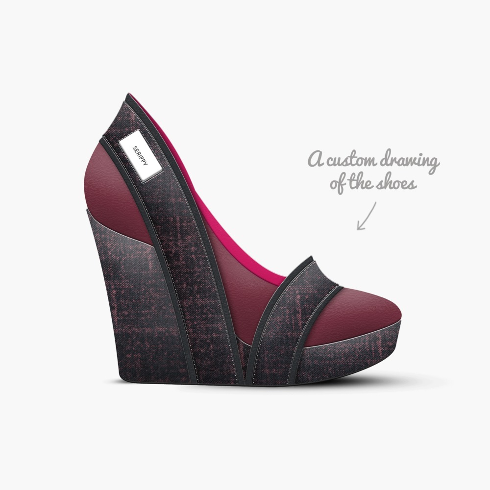 SERIPPY limited edition shoe SERIPPY artisan made in Italy shoes by Sherelle Rippy