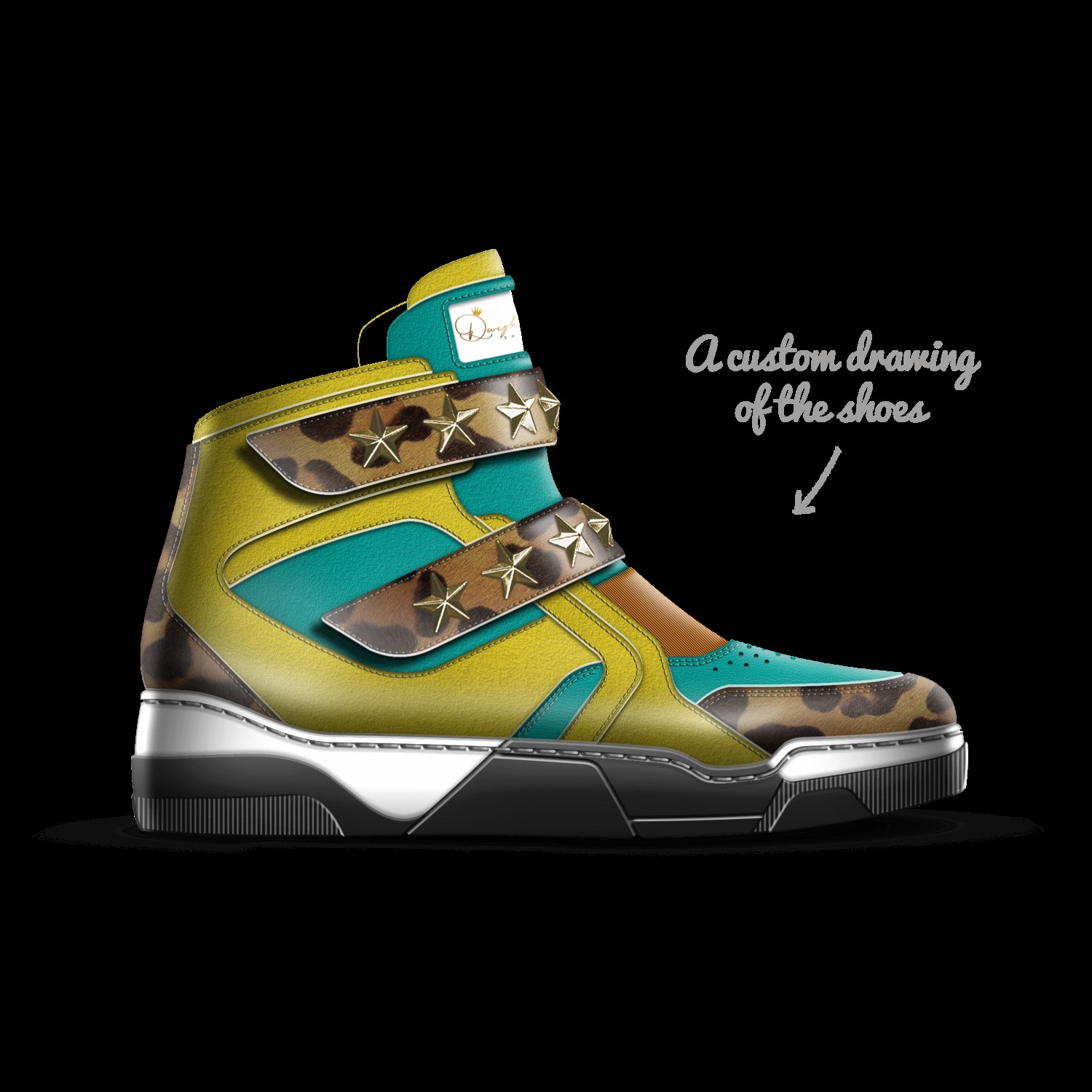 Custom rose clearance shoes