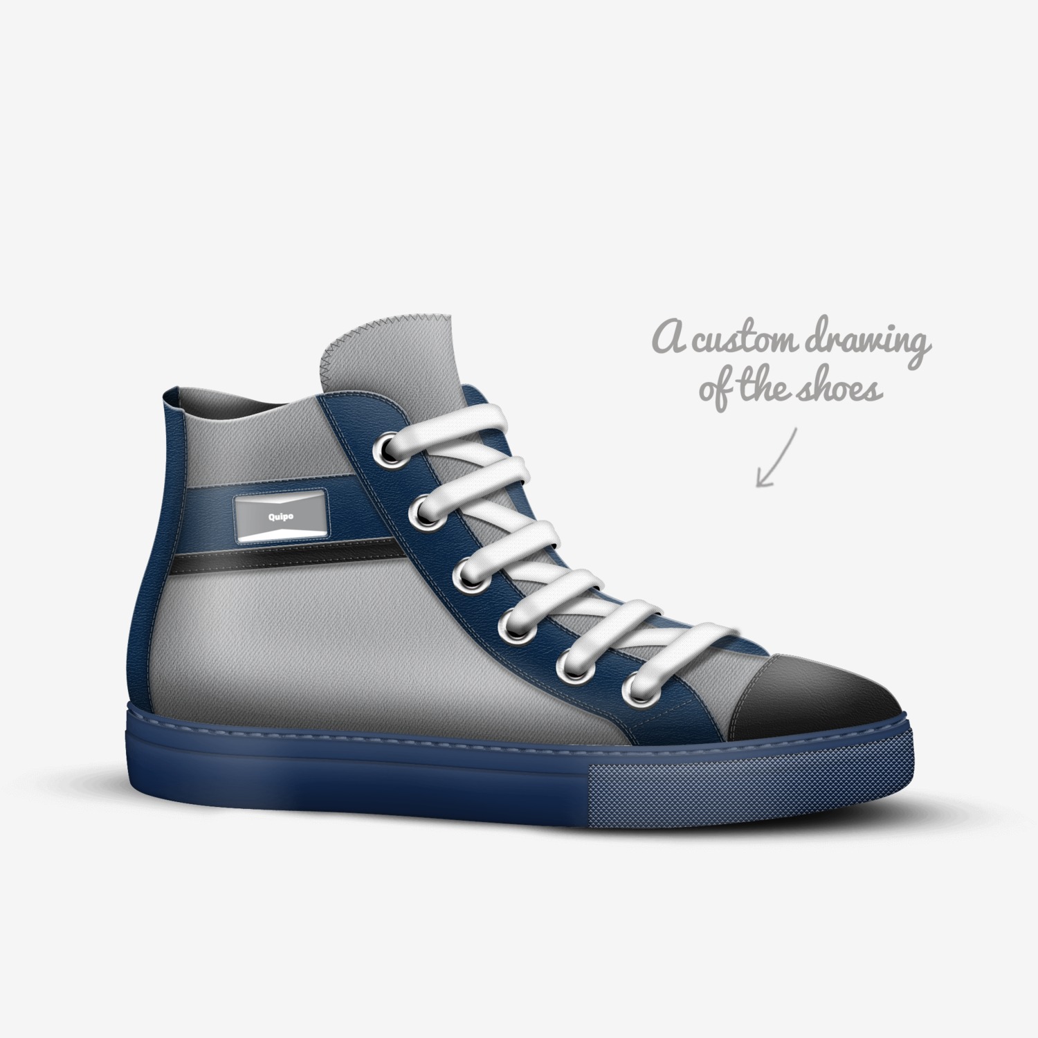 Robos custom made in Italy shoes by Anthony Roberts | Sketch view
