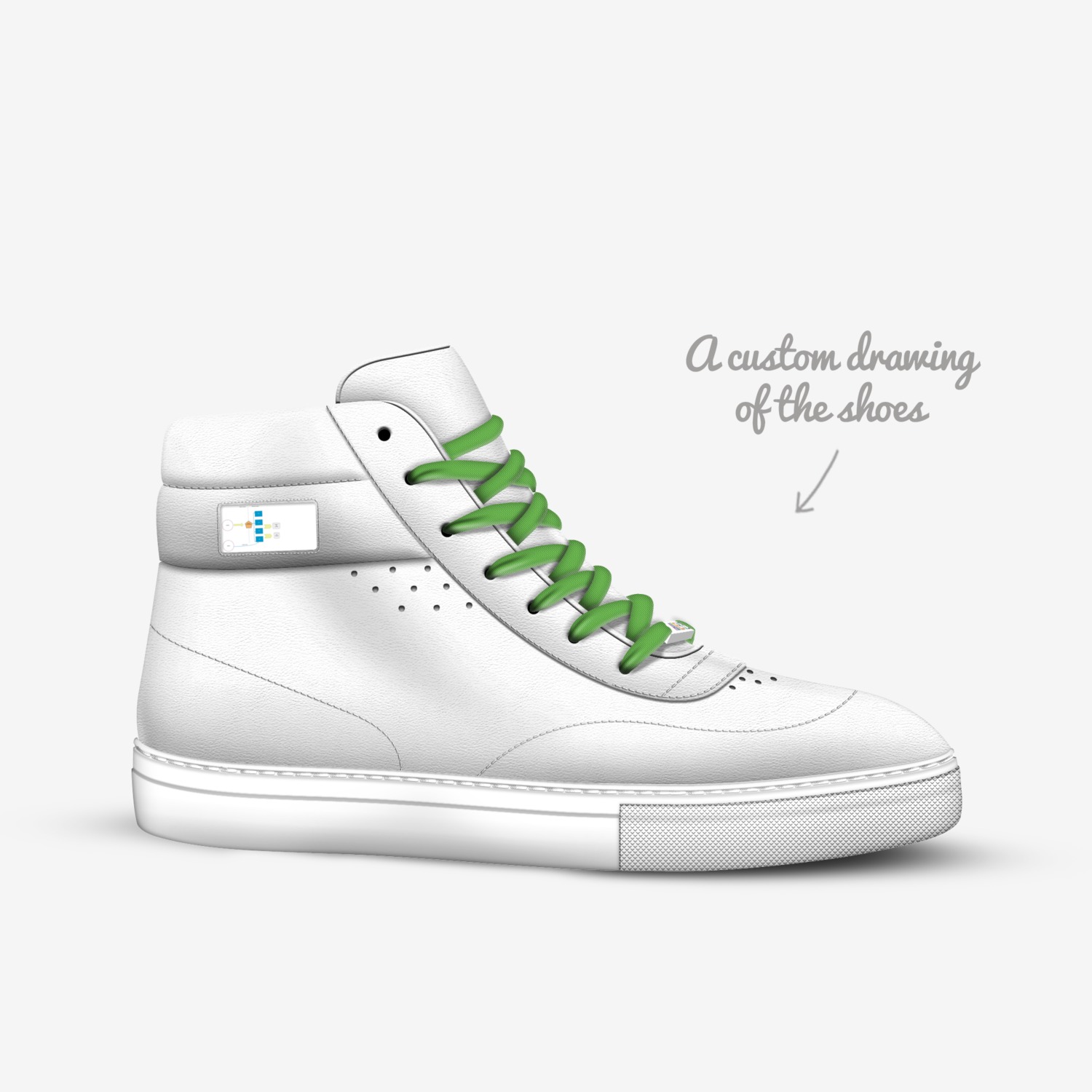 sdfsdfg custom made in Italy shoes by Vlad Bolibruk | Sketch view