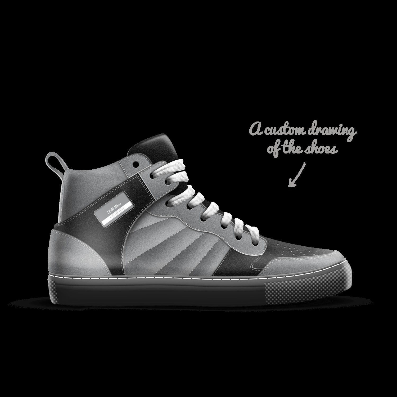 LDM Ware A Custom Shoe concept by Lonnie Mccullough