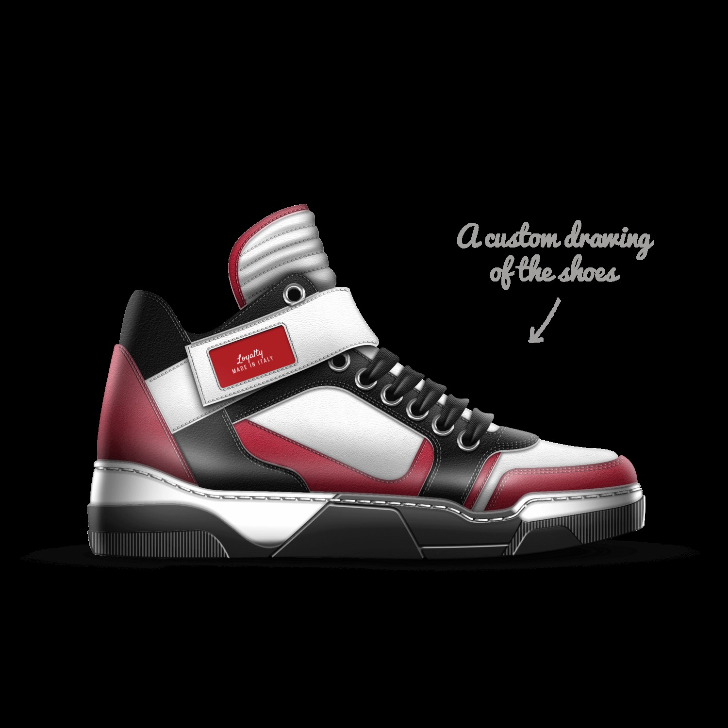A Custom Shoe concept by Benjamin Gonzalez