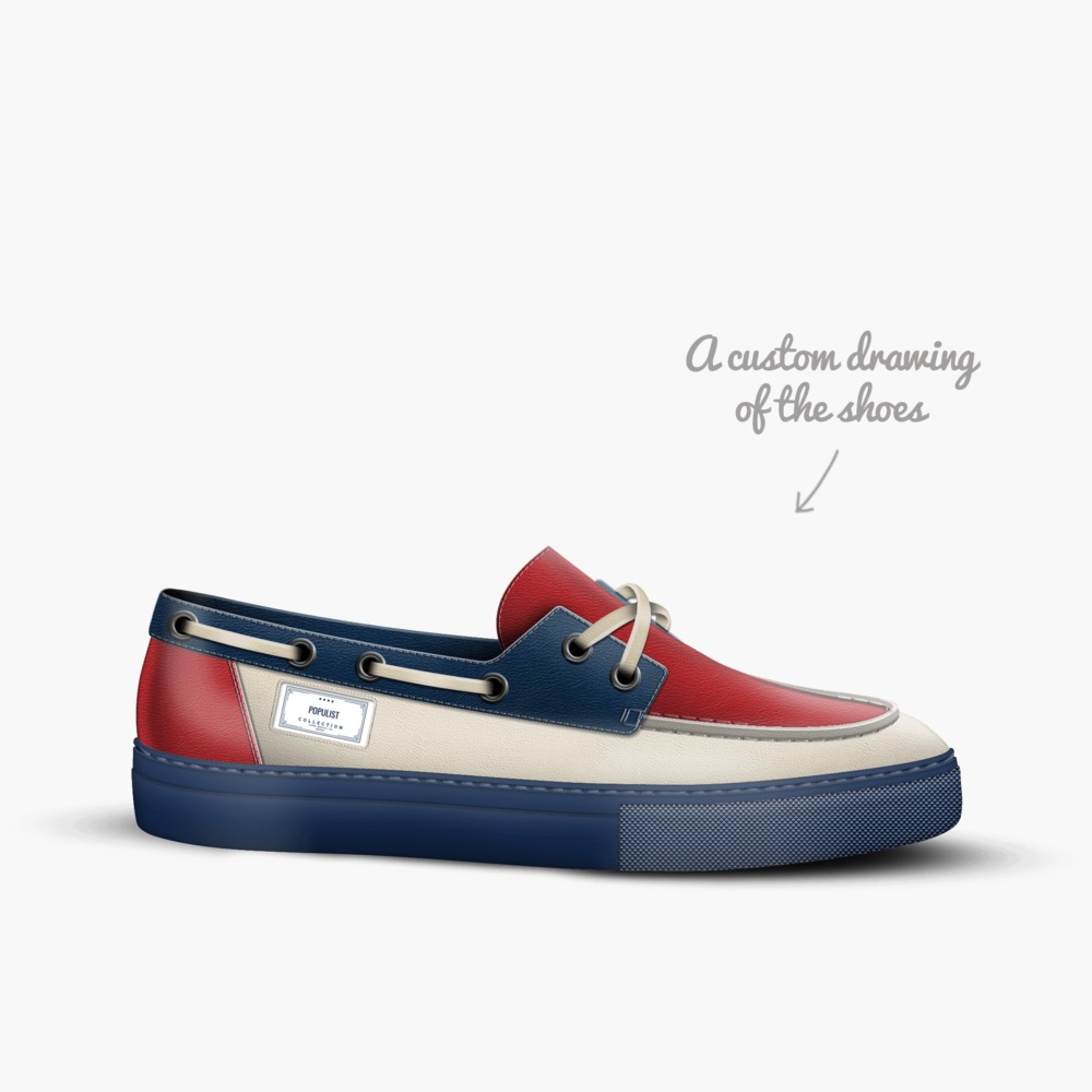 Populist limited edition shoe Populist artisan made in Italy shoes by Pauline Williams