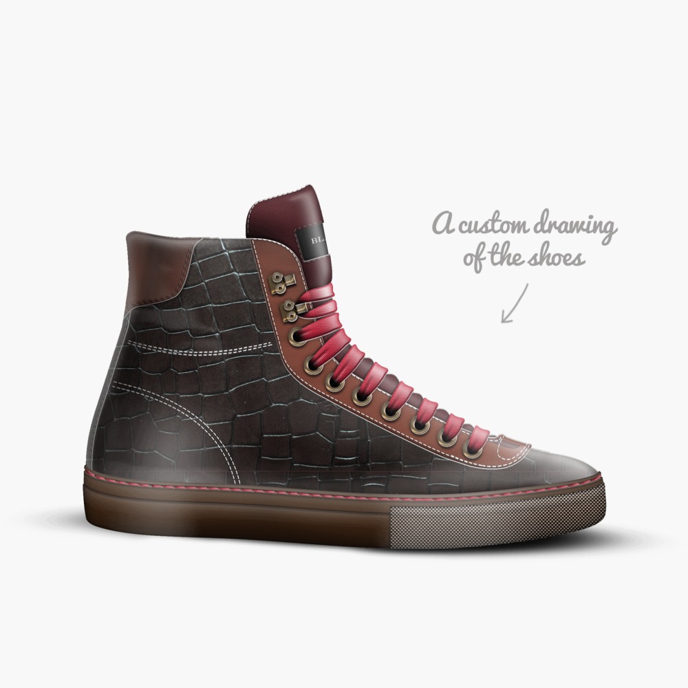Red Dragon limited edition shoe Red Dragon artisan made in Italy shoes by Lawrence D. Blackwell