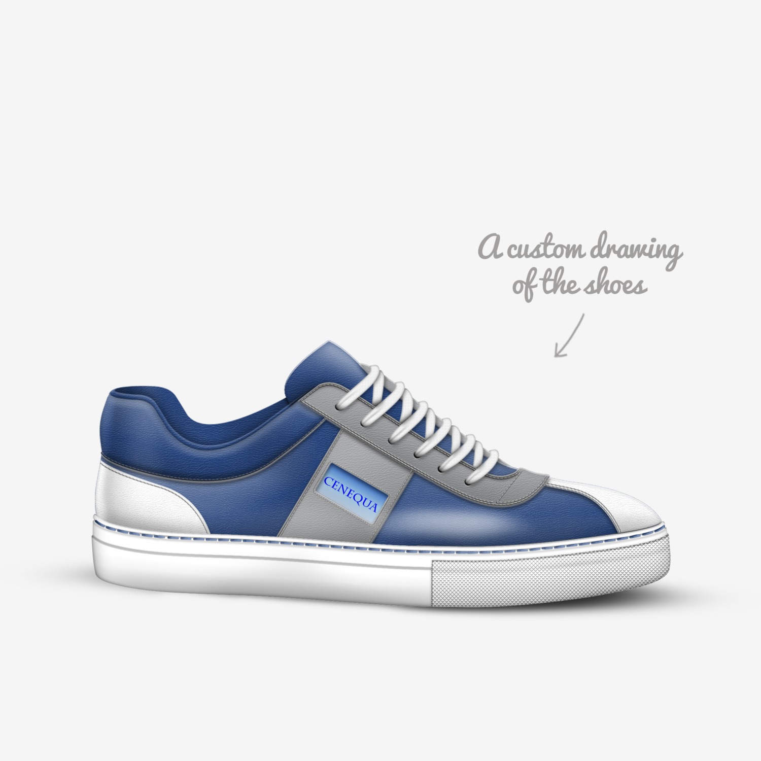 CENEQUA custom made in Italy shoes by Cenequa Nikkole Gaston | Sketch view