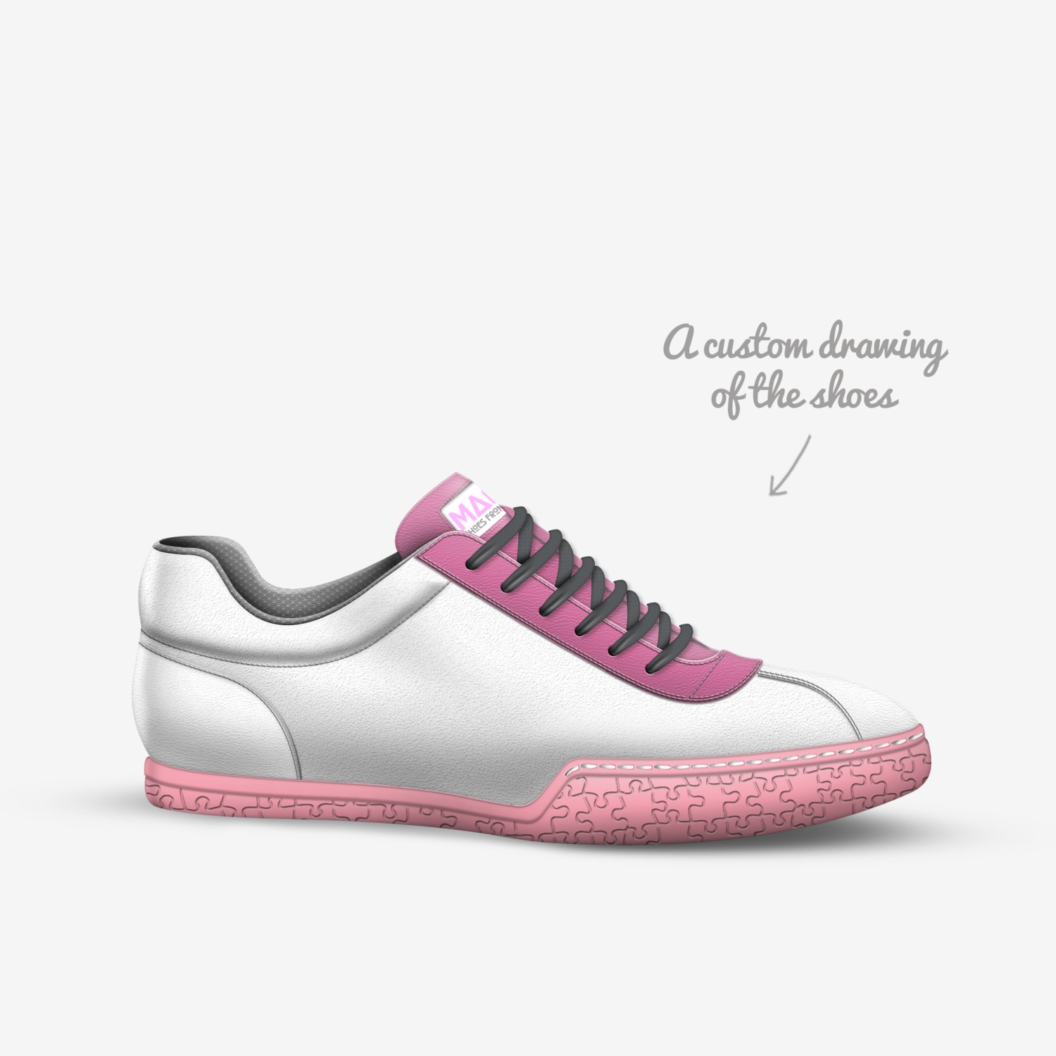 Mars. Shoes From Earth custom made in Italy shoes by Travis Dgeworld Larson | Sketch view
