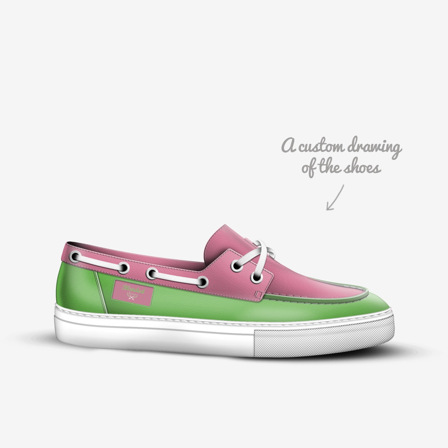 Kris custom made in Italy shoes by Aaron Sharp | Sketch view