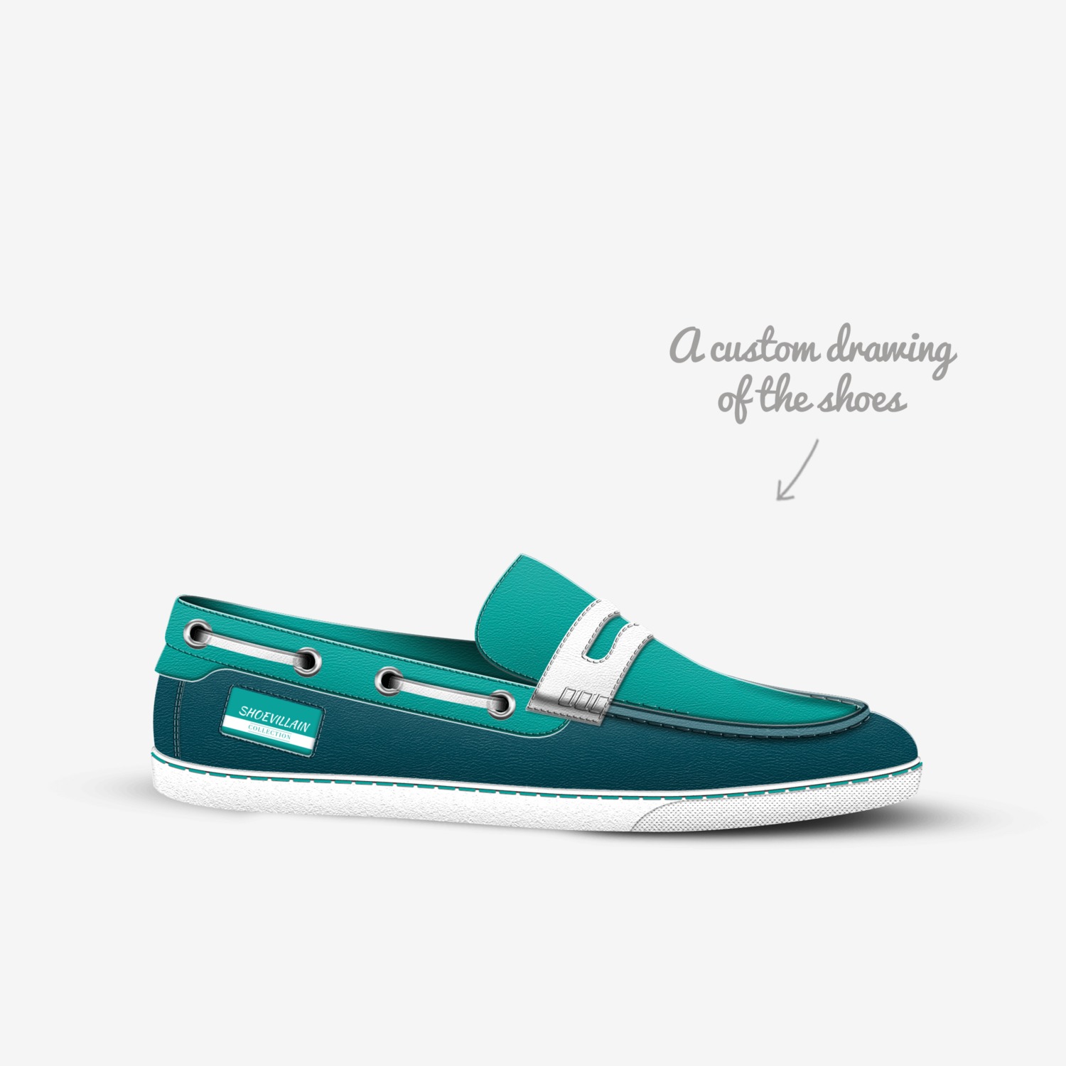 SHOEVILLAIN custom made in Italy shoes by Twyla Bivins | Sketch view