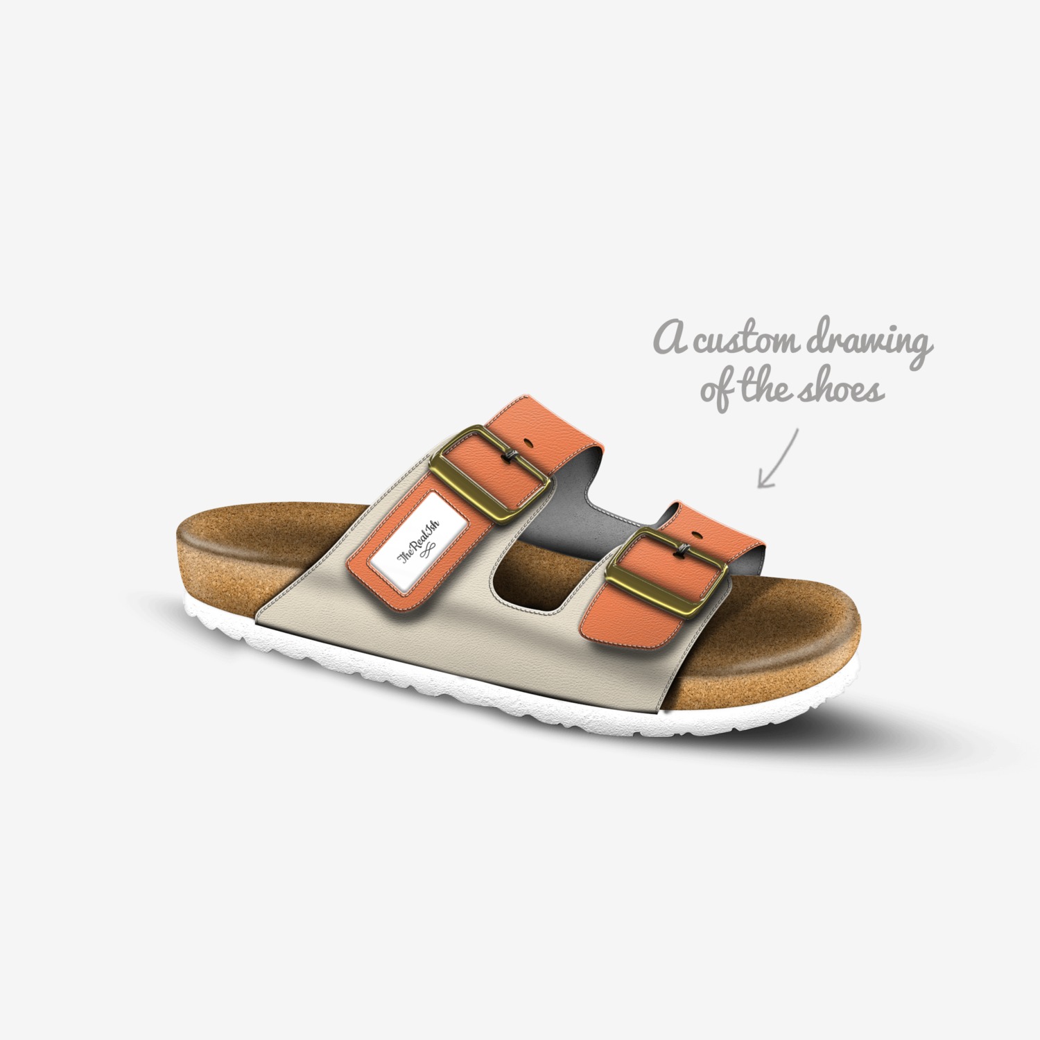 TheRealIsh custom made in Italy shoes by Matisha Hicks | Sketch view