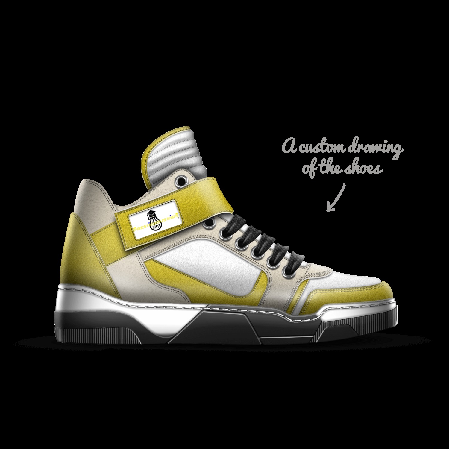 Custom made shop shoes for kids