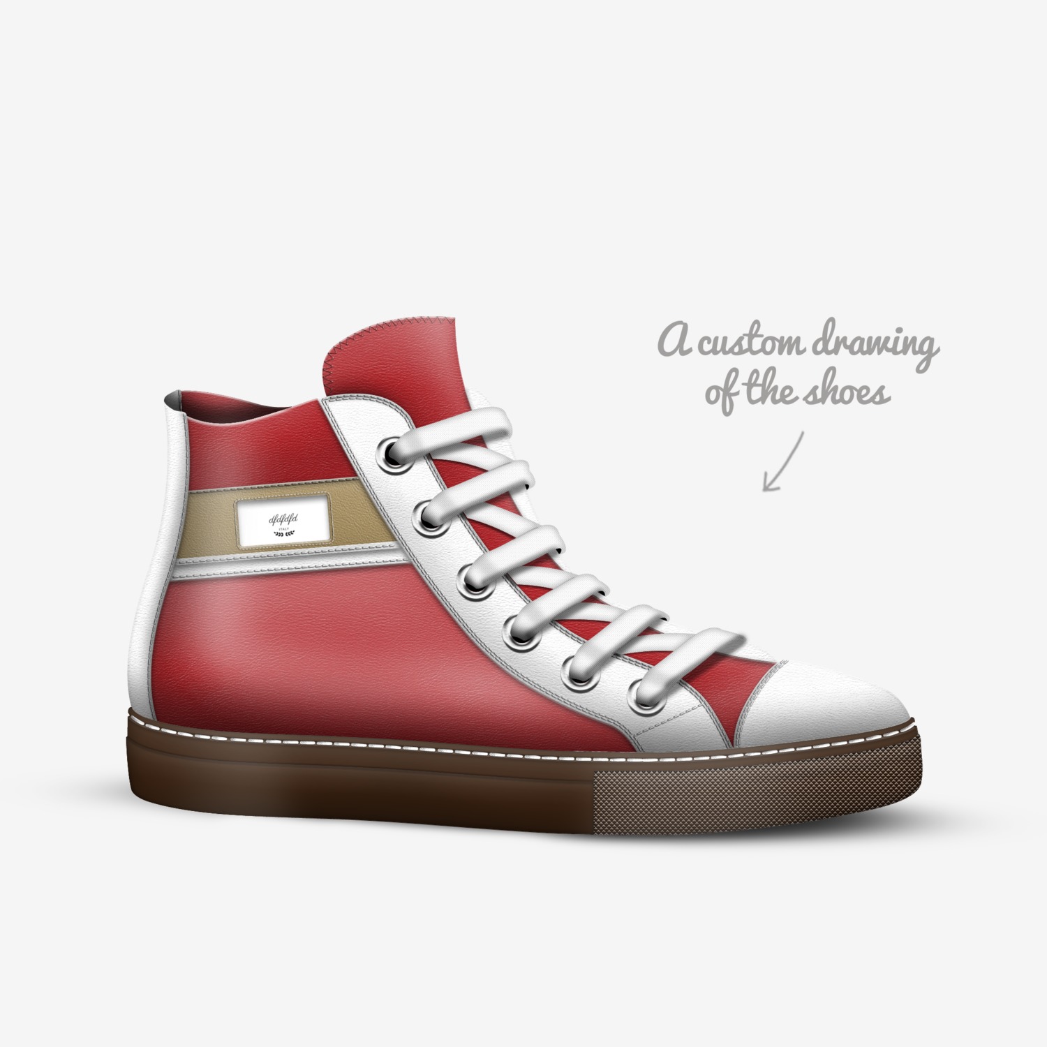 dfdfdfd custom made in Italy shoes by Bubu Sasas | Sketch view