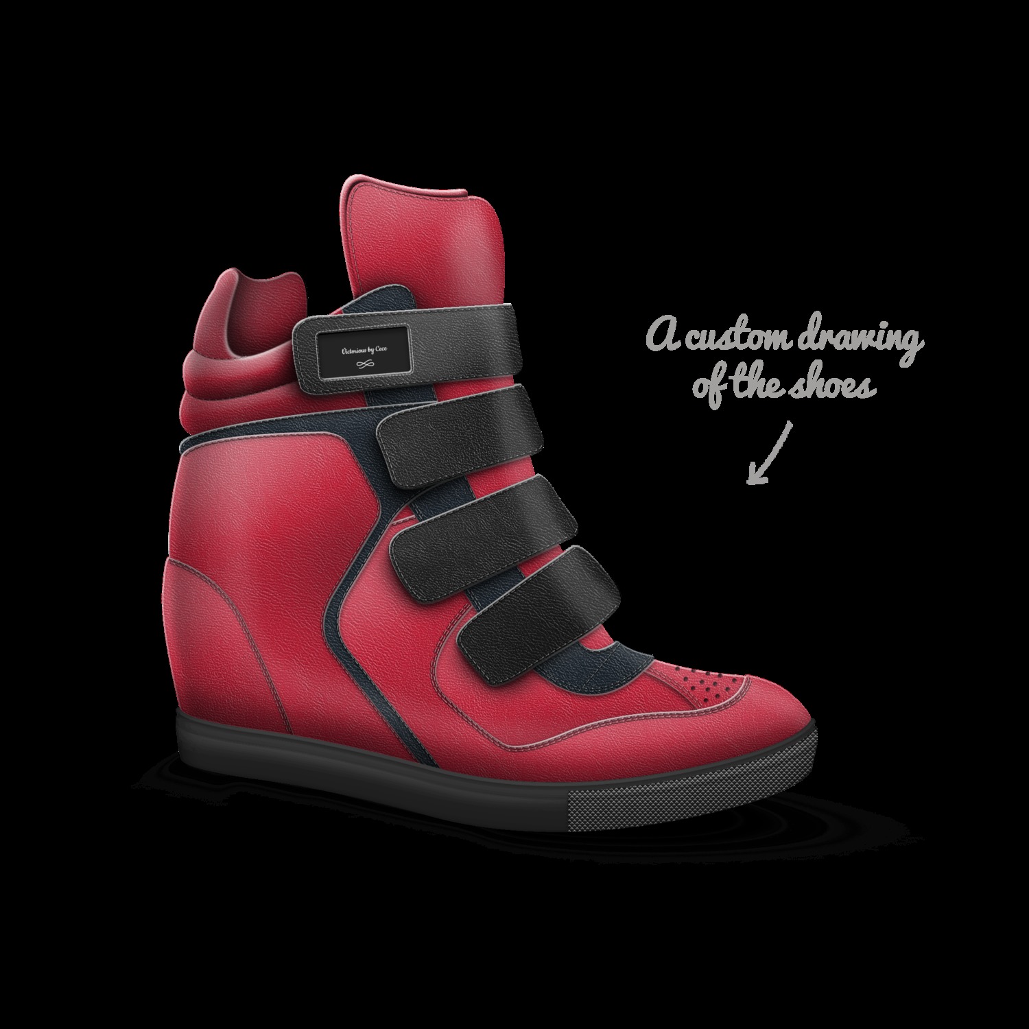 cece wedge sneaker