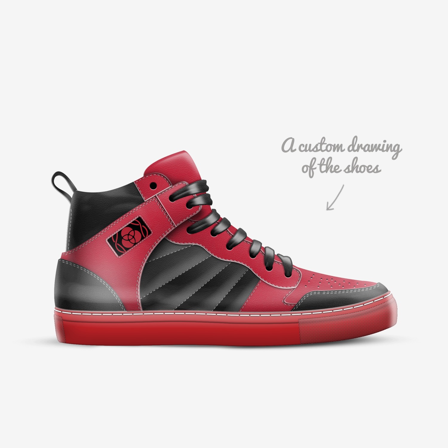 Endure custom made in Italy shoes by Endure Brand | Sketch view